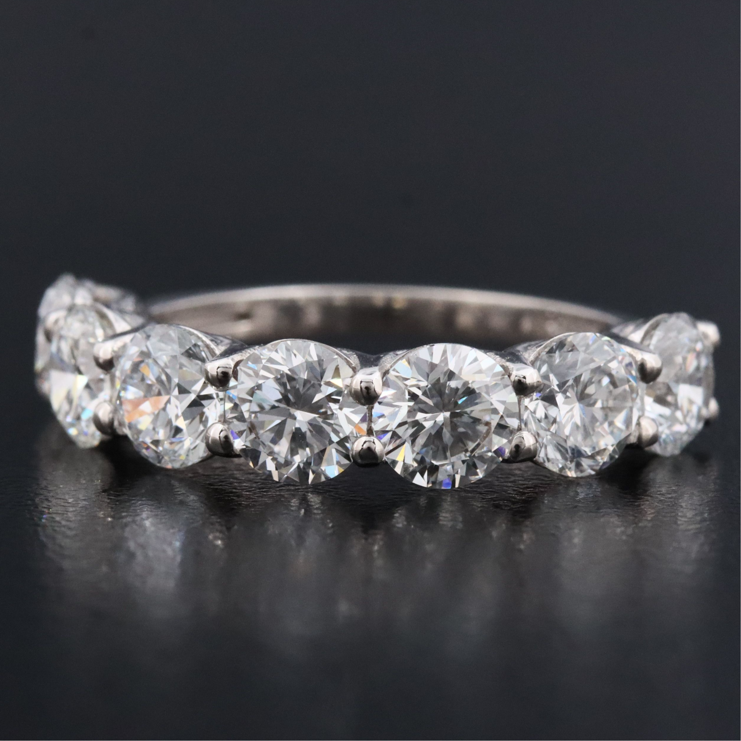 14K 3.36 CTW Lab Grown Diamond Ring with IGI Jewelry Report