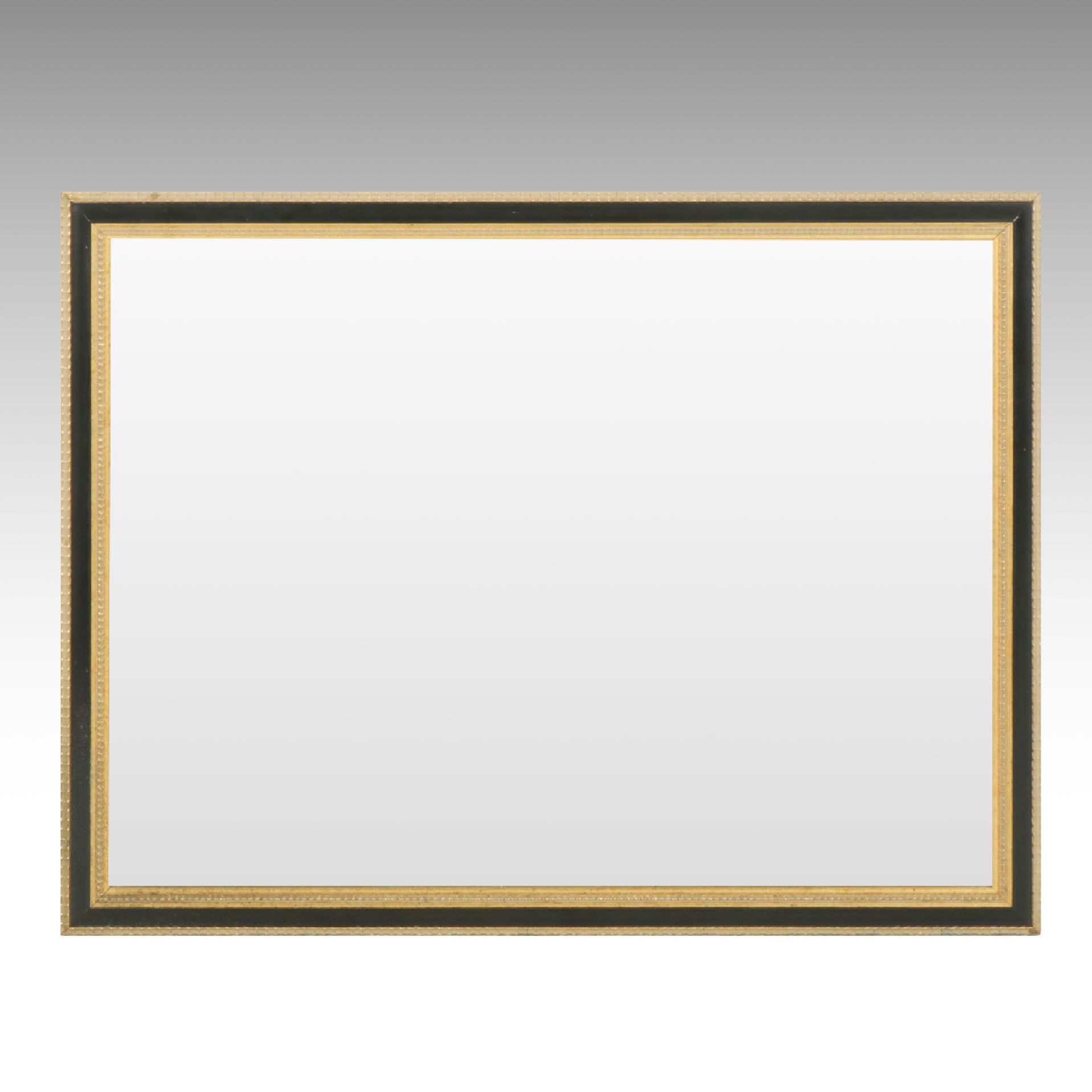 Regency Style Framed Rectangular Wall Mirror, 21st Century