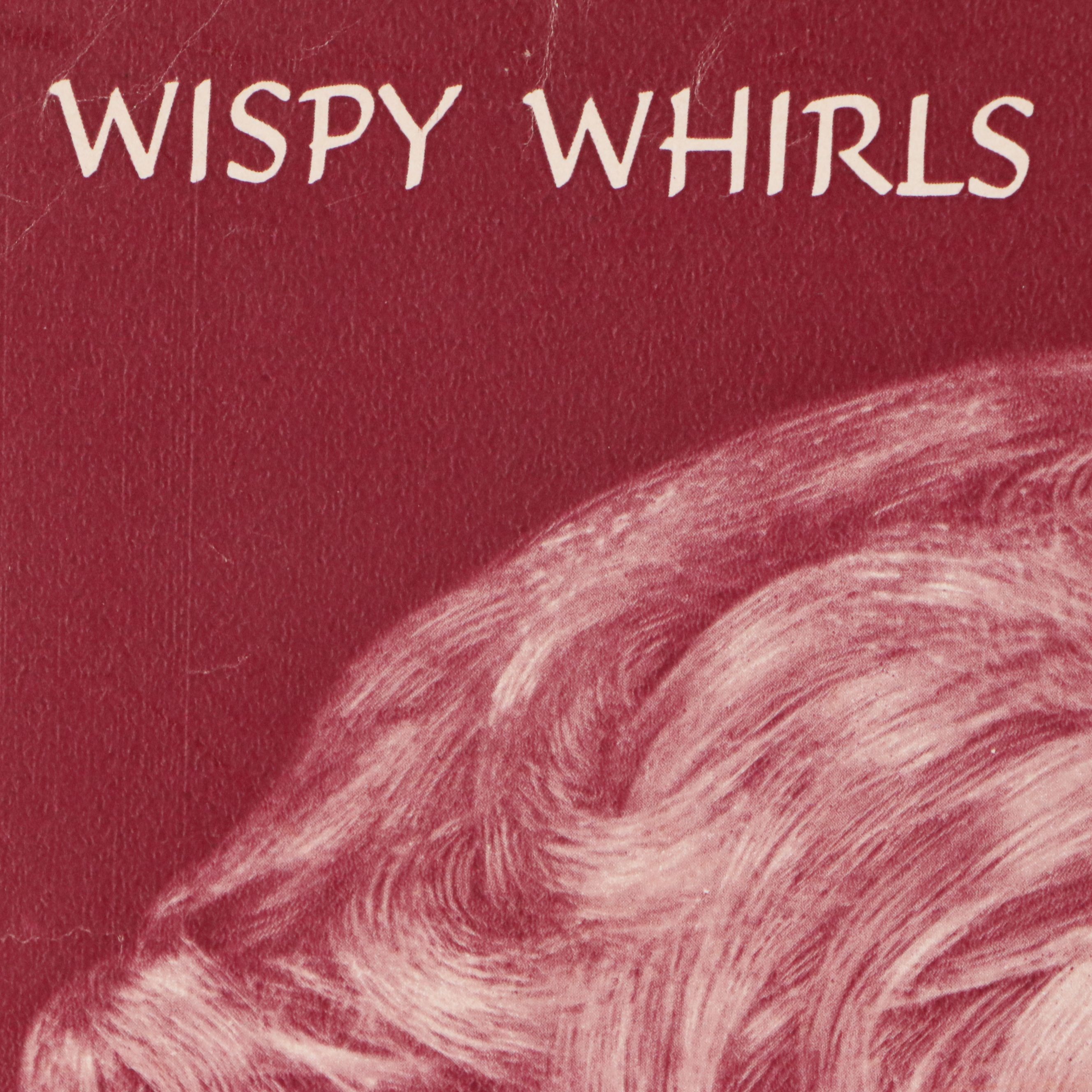 "Wispy Whirls" Halftone Magazine Advertisement Fragment, 20th Century