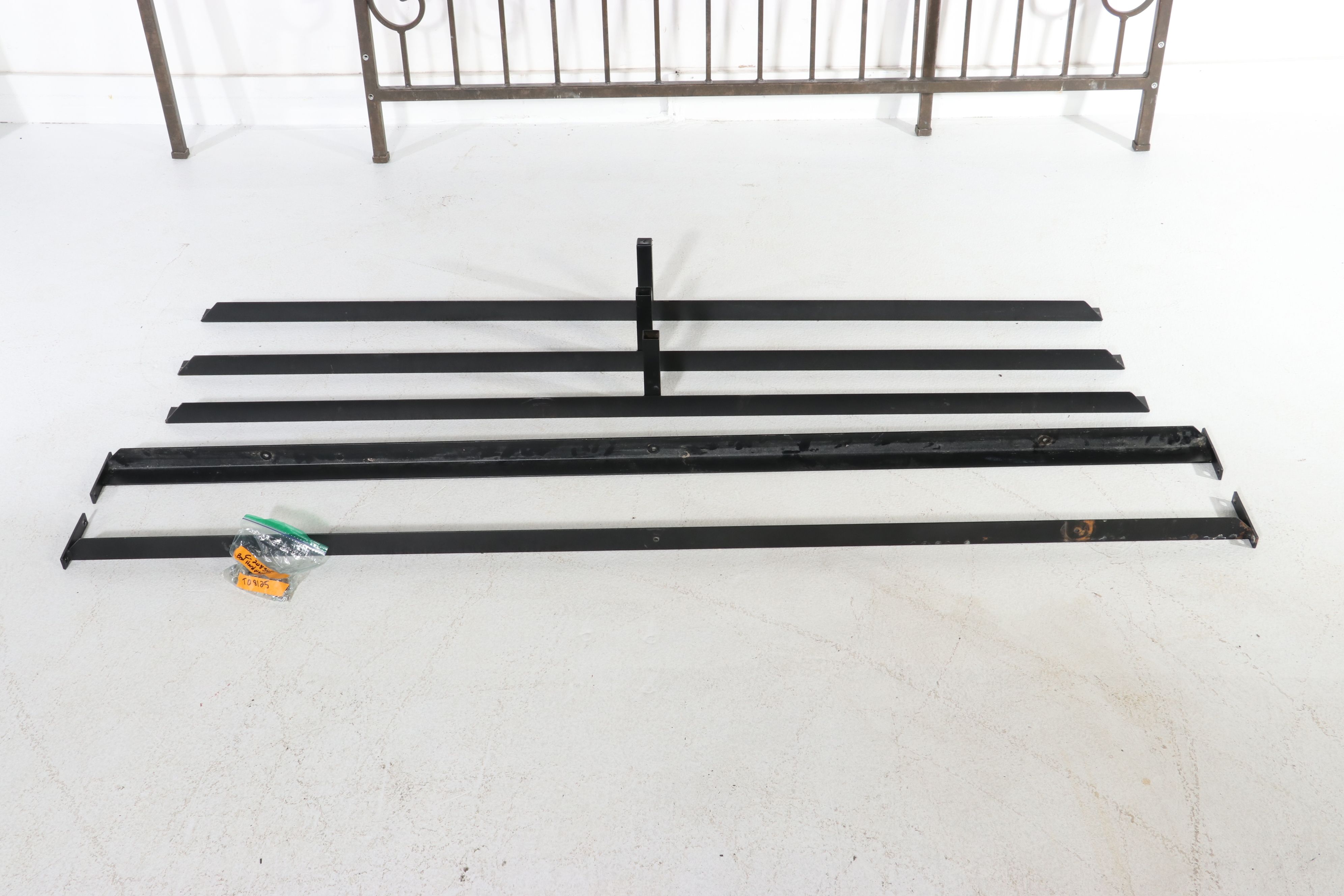 Wrought Iron King-Sized Bed Frame, Contemporary