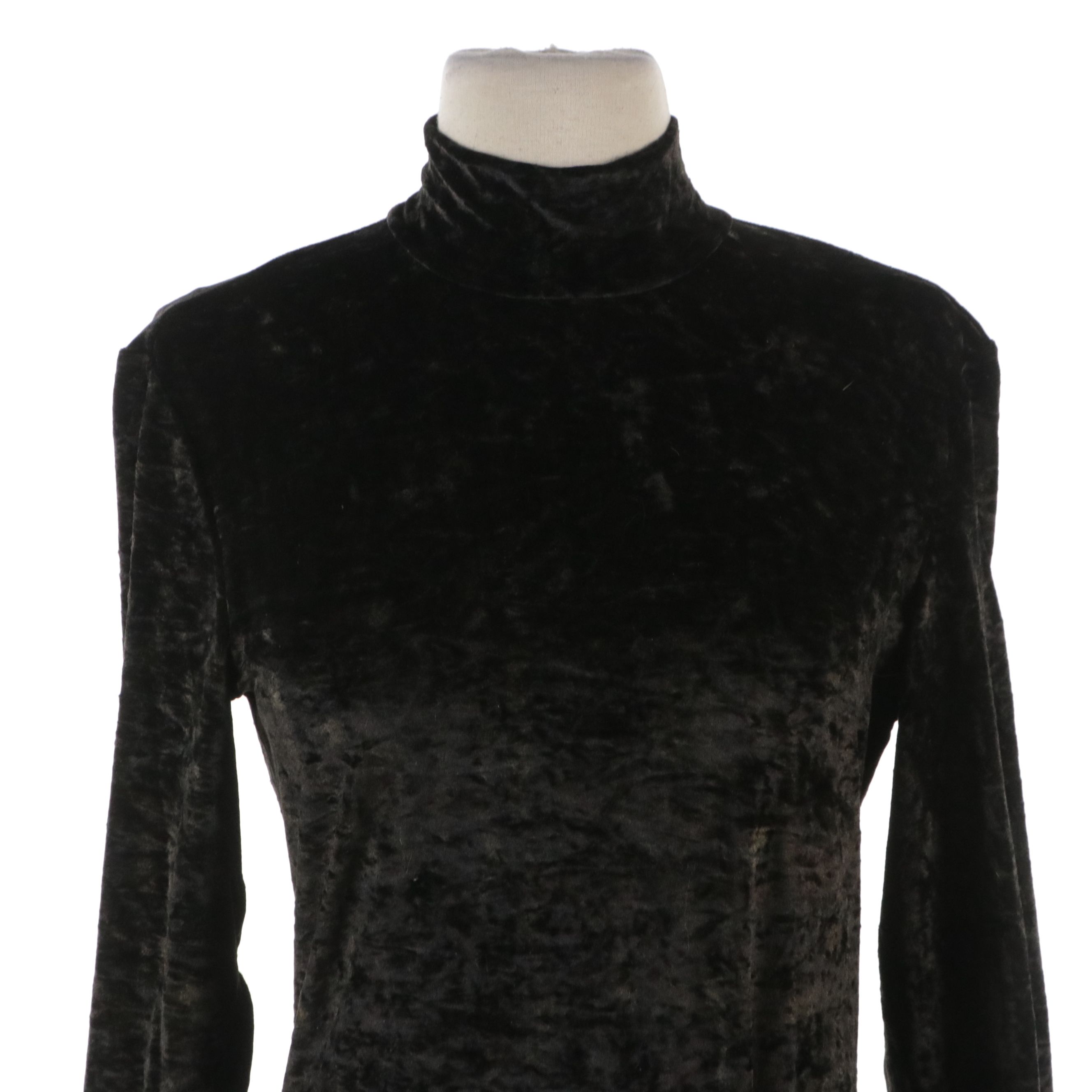 Escada by Margaretha Ley Lambskin and Ribbed Knit Jacket, Bodysuit & Skirt