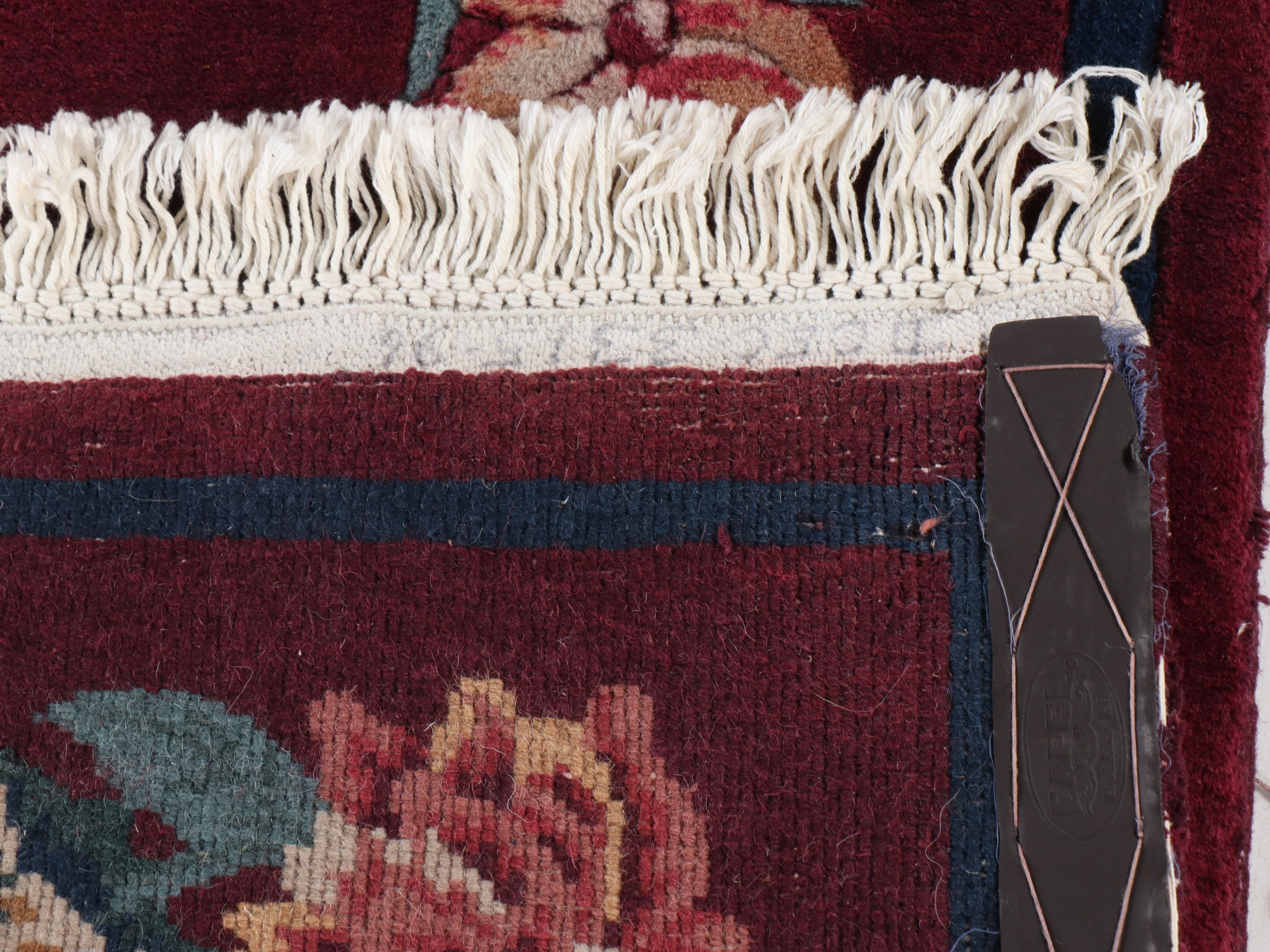 3'4 x 5'6 Hand-Knotted and Carved Indian Capel "La Salle" Area Rug