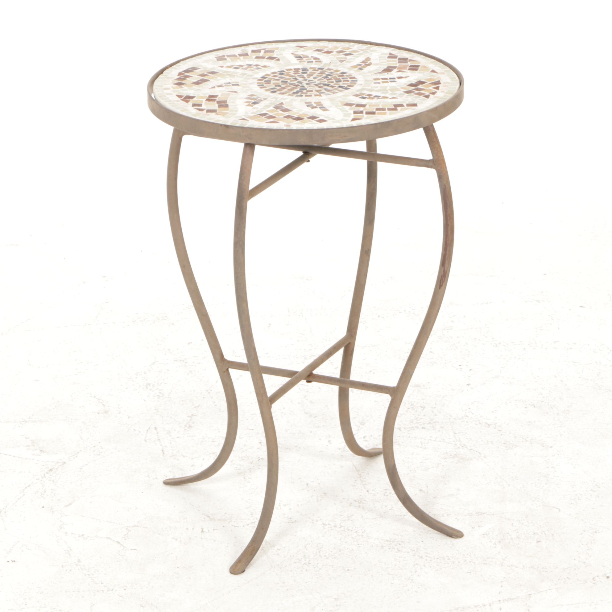 Sun Mosaic Tile Patio Table