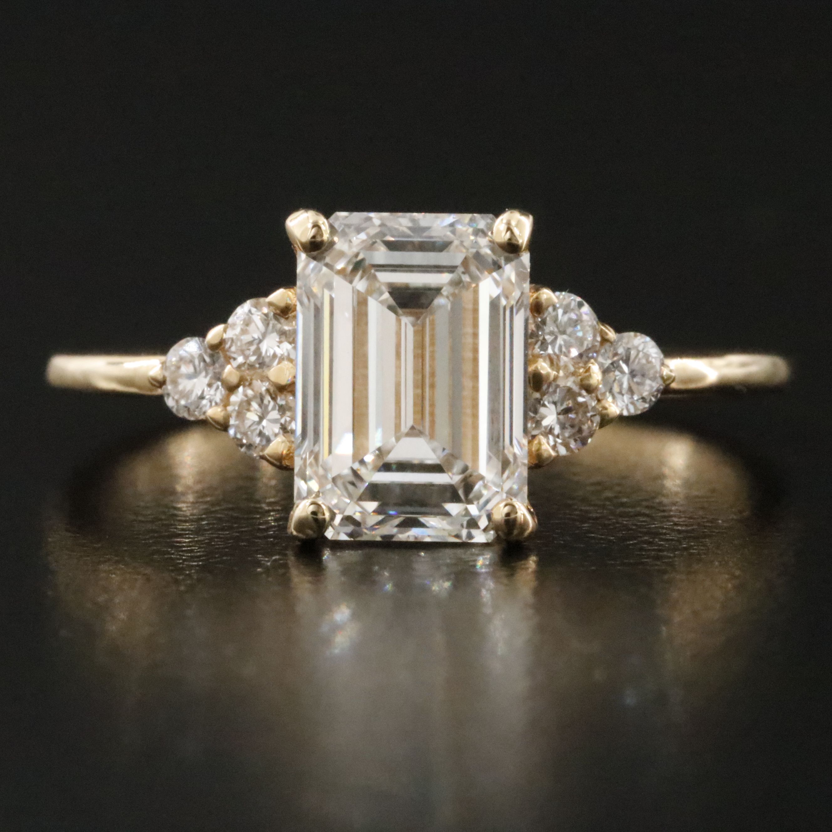 18K 2.26 CTW Lab Grown Diamond Ring with IGI Report