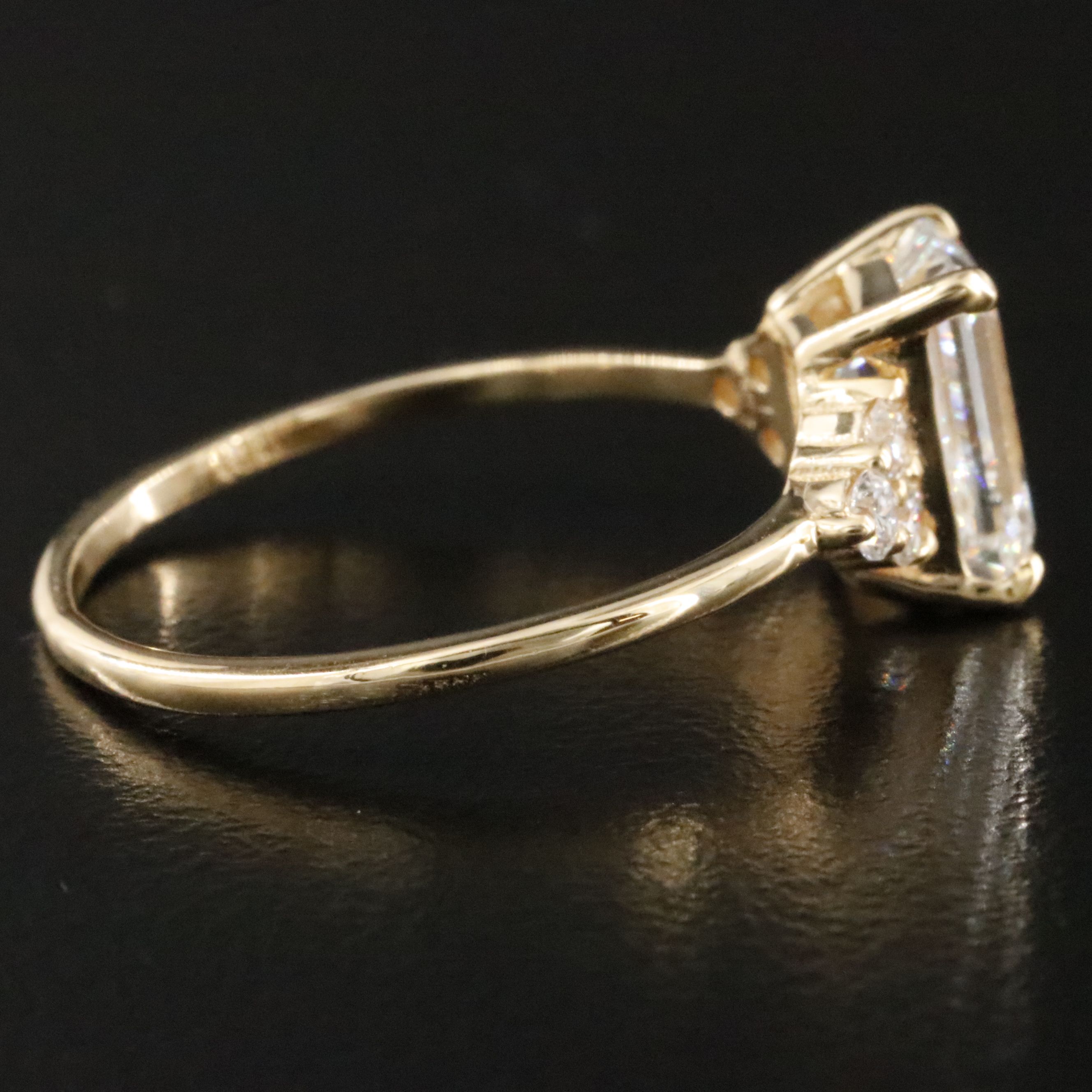 18K 2.26 CTW Lab Grown Diamond Ring with IGI Report