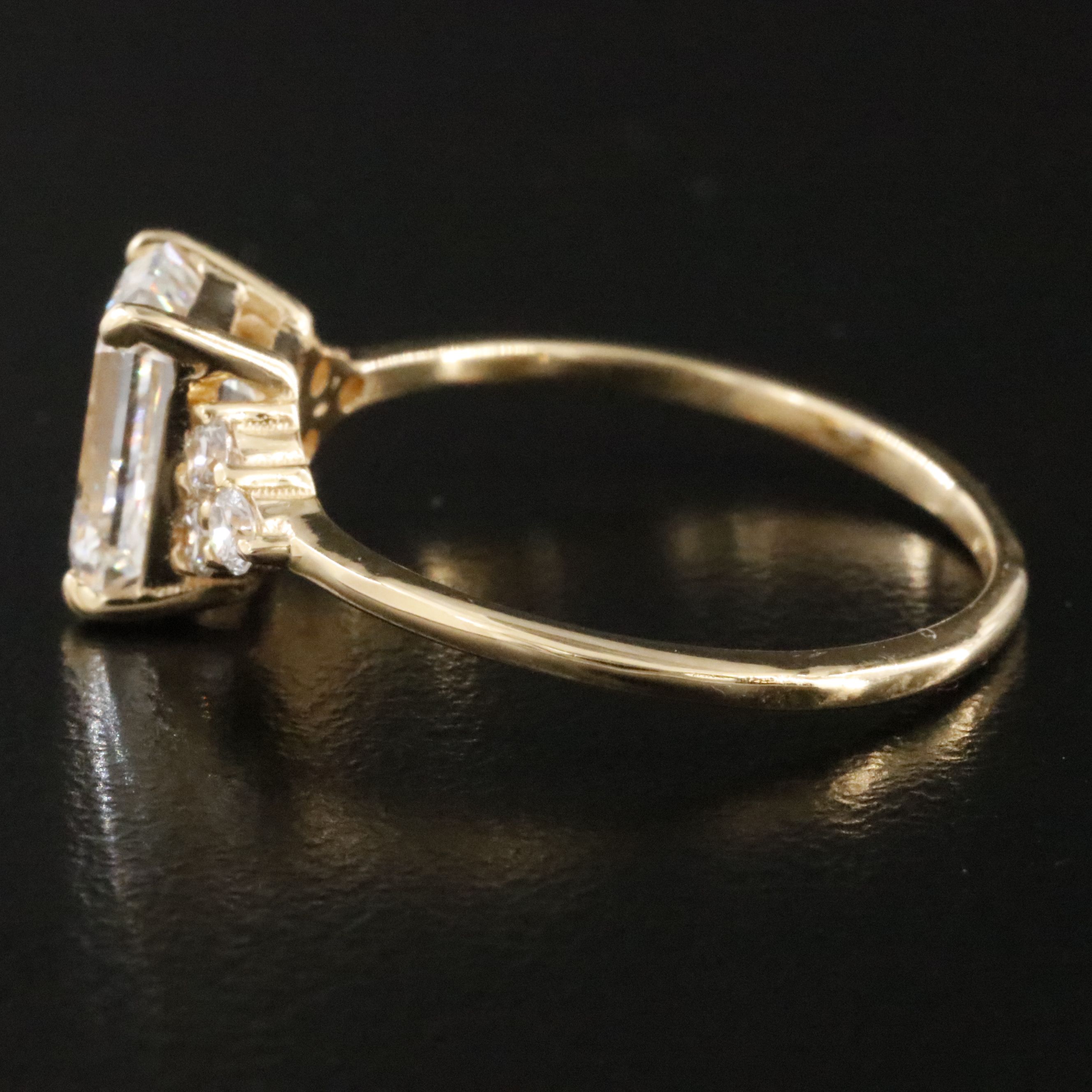 18K 2.26 CTW Lab Grown Diamond Ring with IGI Report