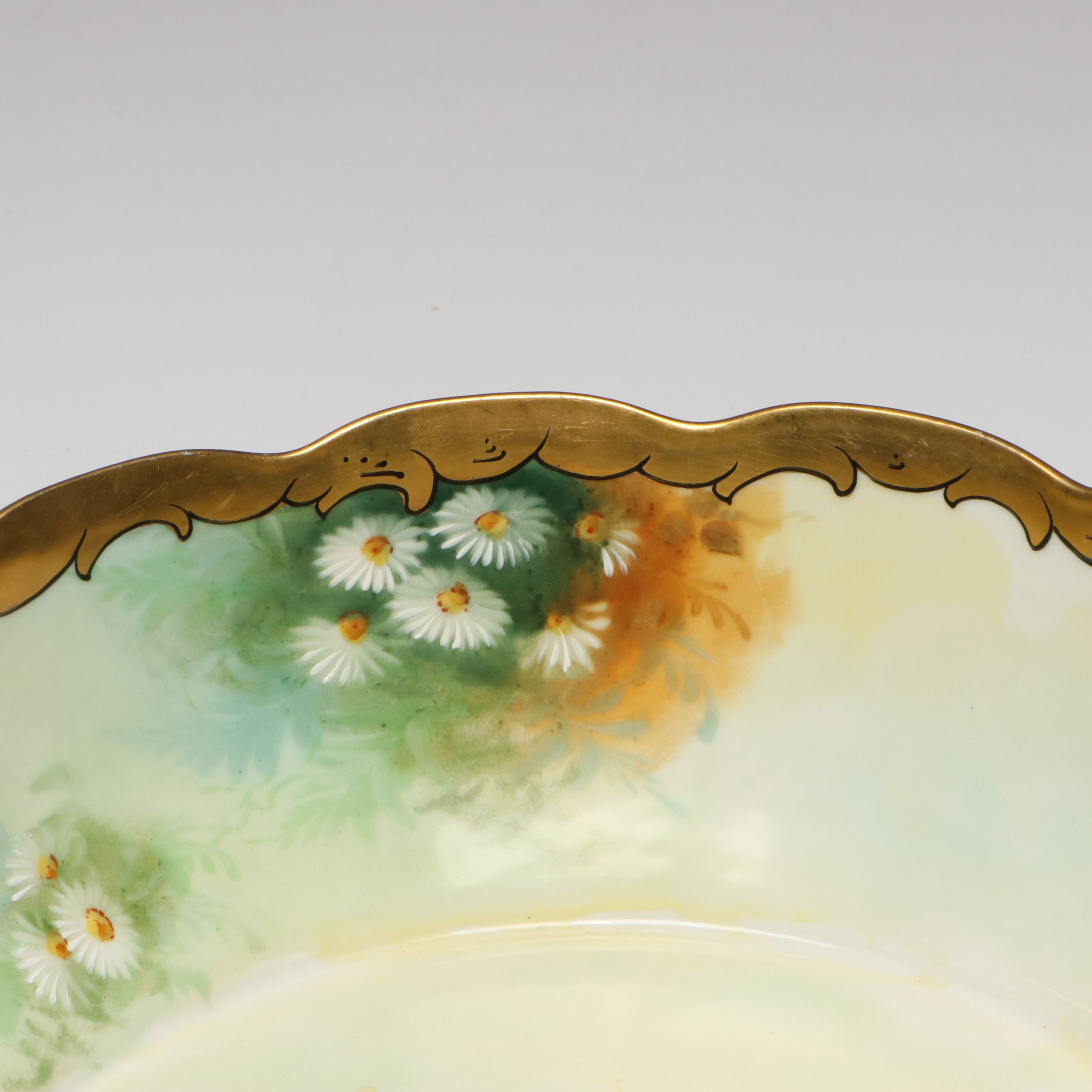 Jean Pouyat with Royal Bayreuth and Noritake Porcelain Bowls