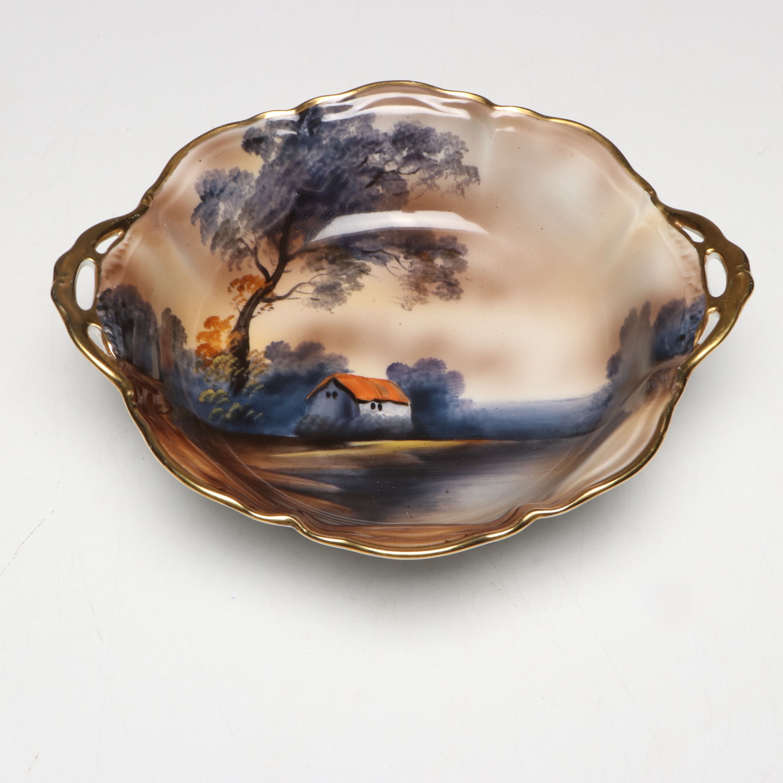 Jean Pouyat with Royal Bayreuth and Noritake Porcelain Bowls