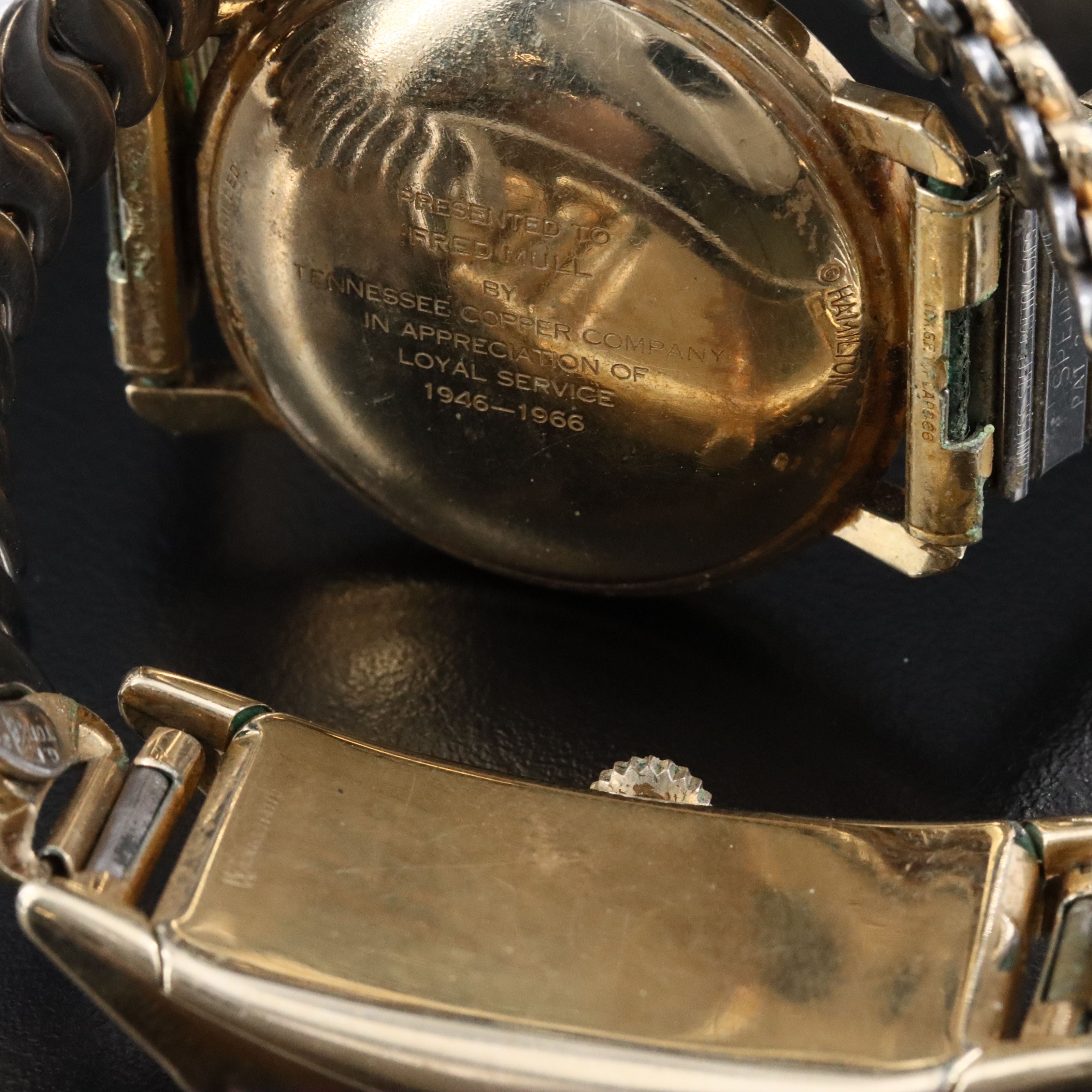 Vintage Gold-Filled Watch Selection Featuring Hamilton Masterpiece