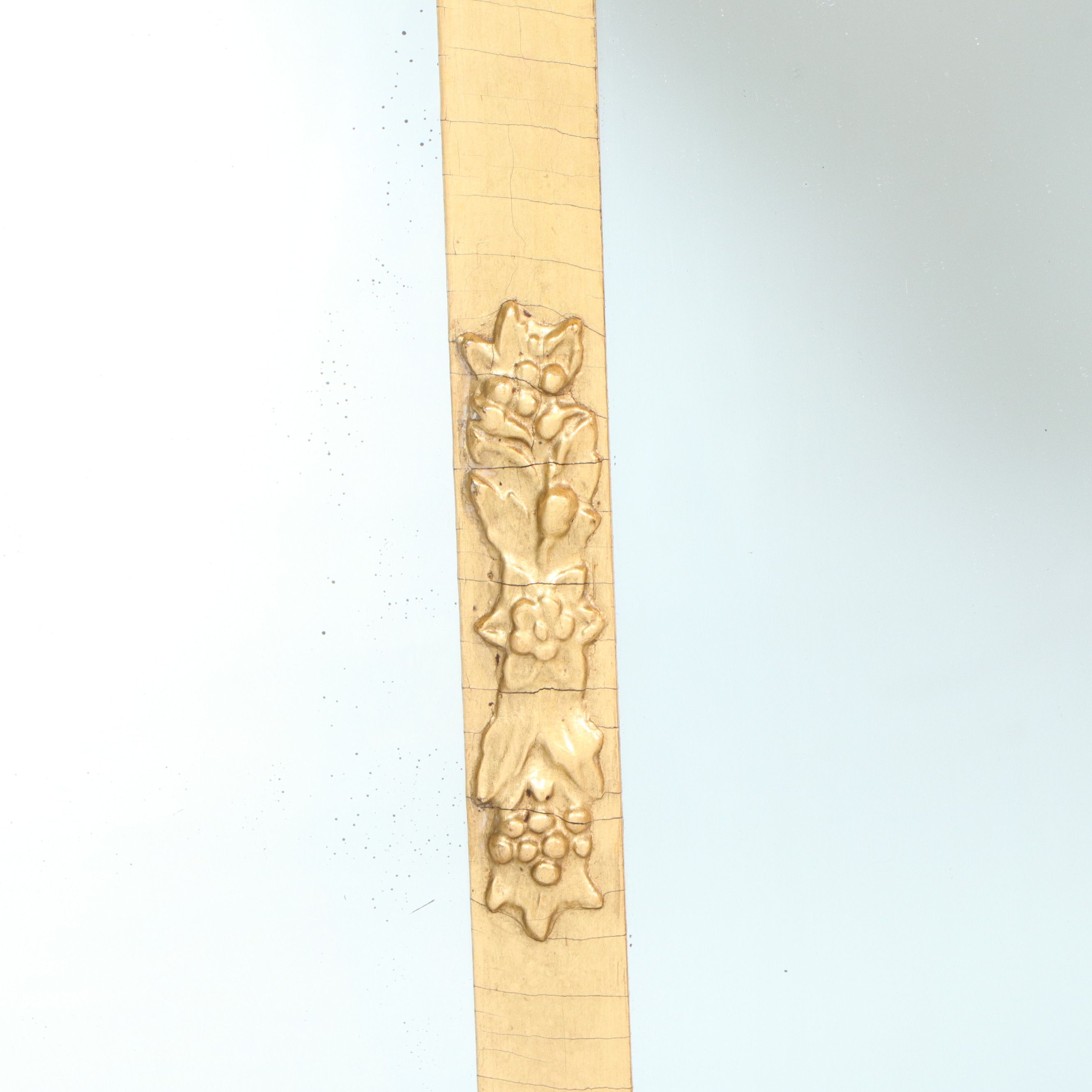 American Empire Overmantel Wall Mirror, Late 19th/Early 20th Century