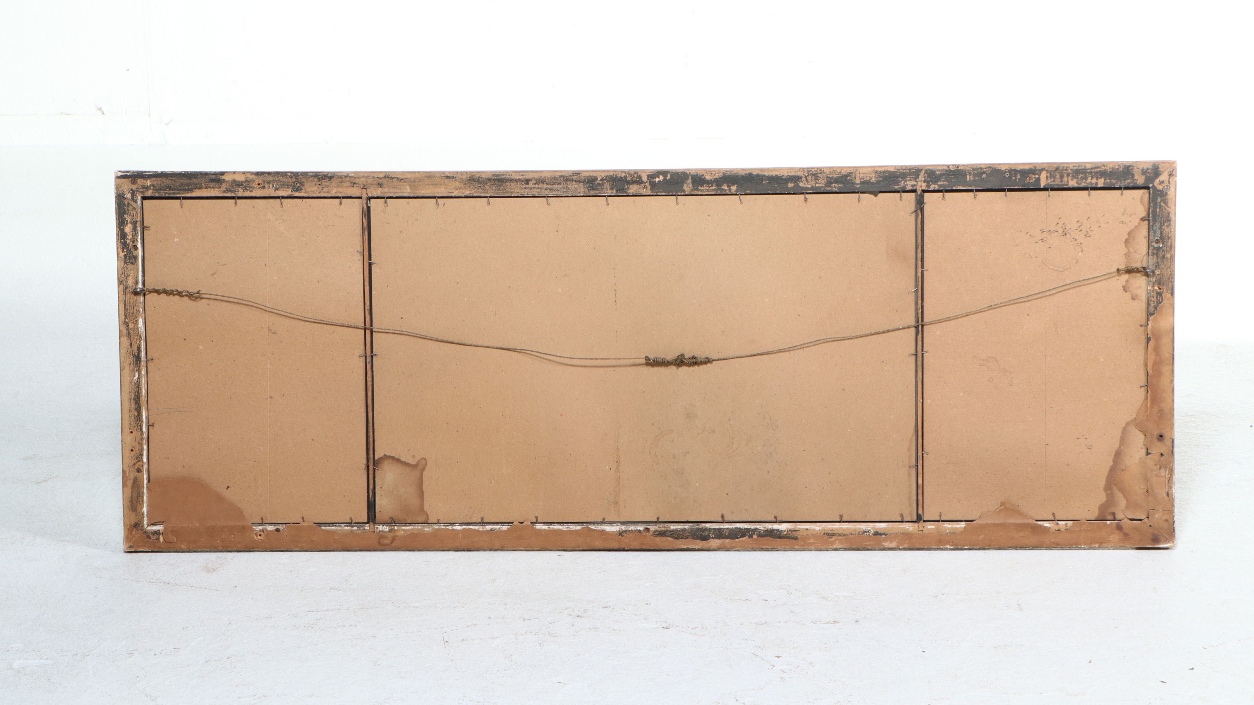 American Empire Overmantel Wall Mirror, Late 19th/Early 20th Century