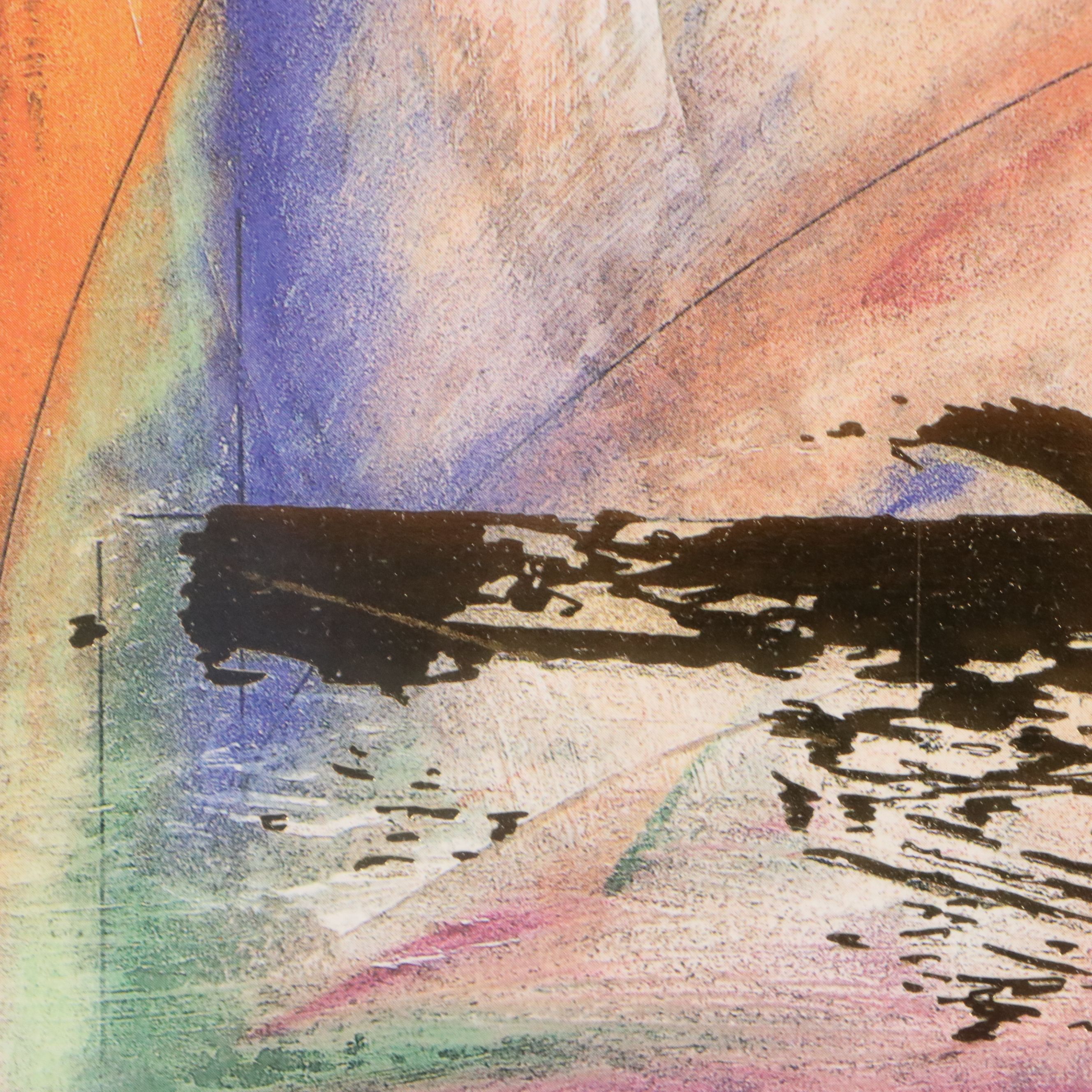 After Kathryn Henneman Abstract Offset Lithographs