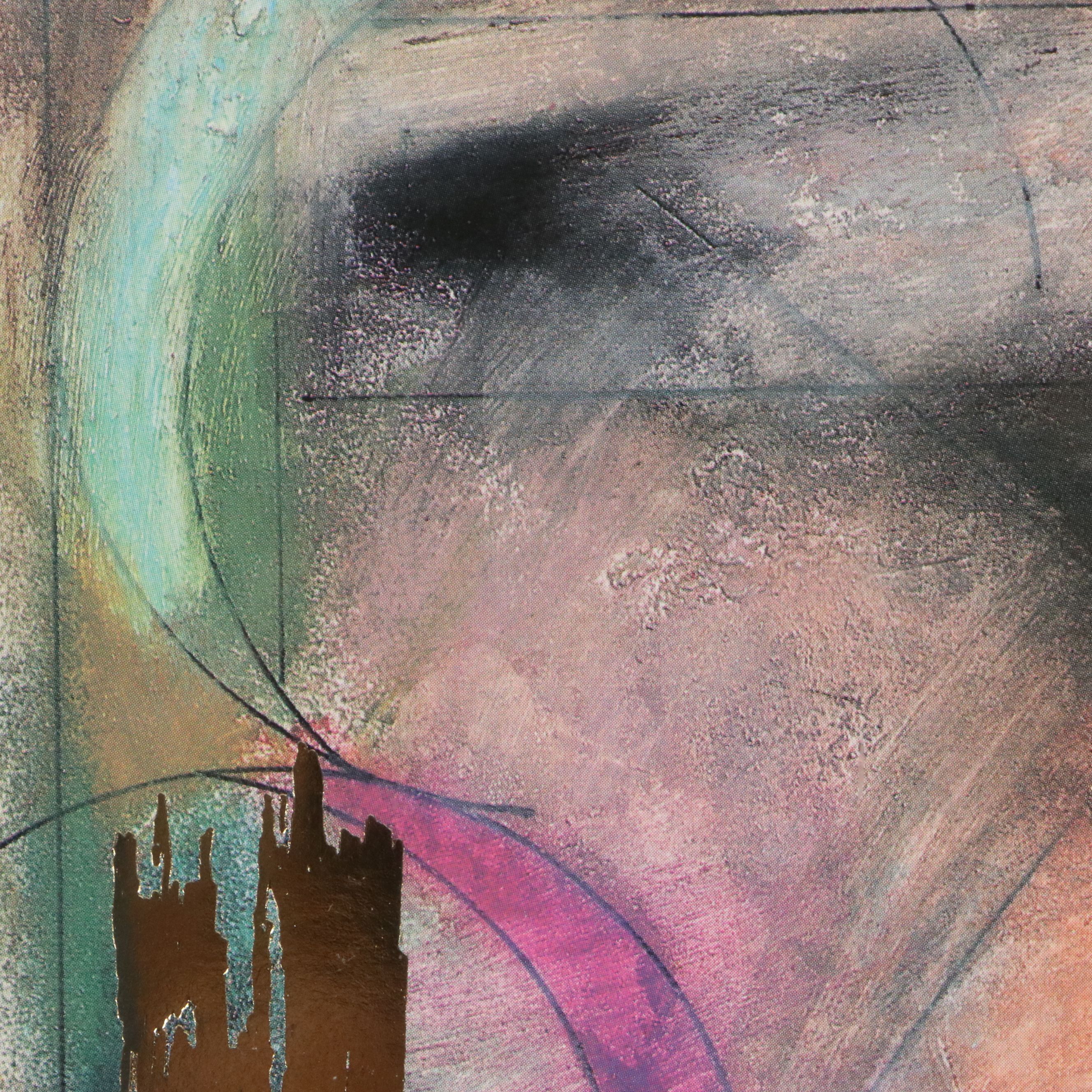 After Kathryn Henneman Abstract Offset Lithographs