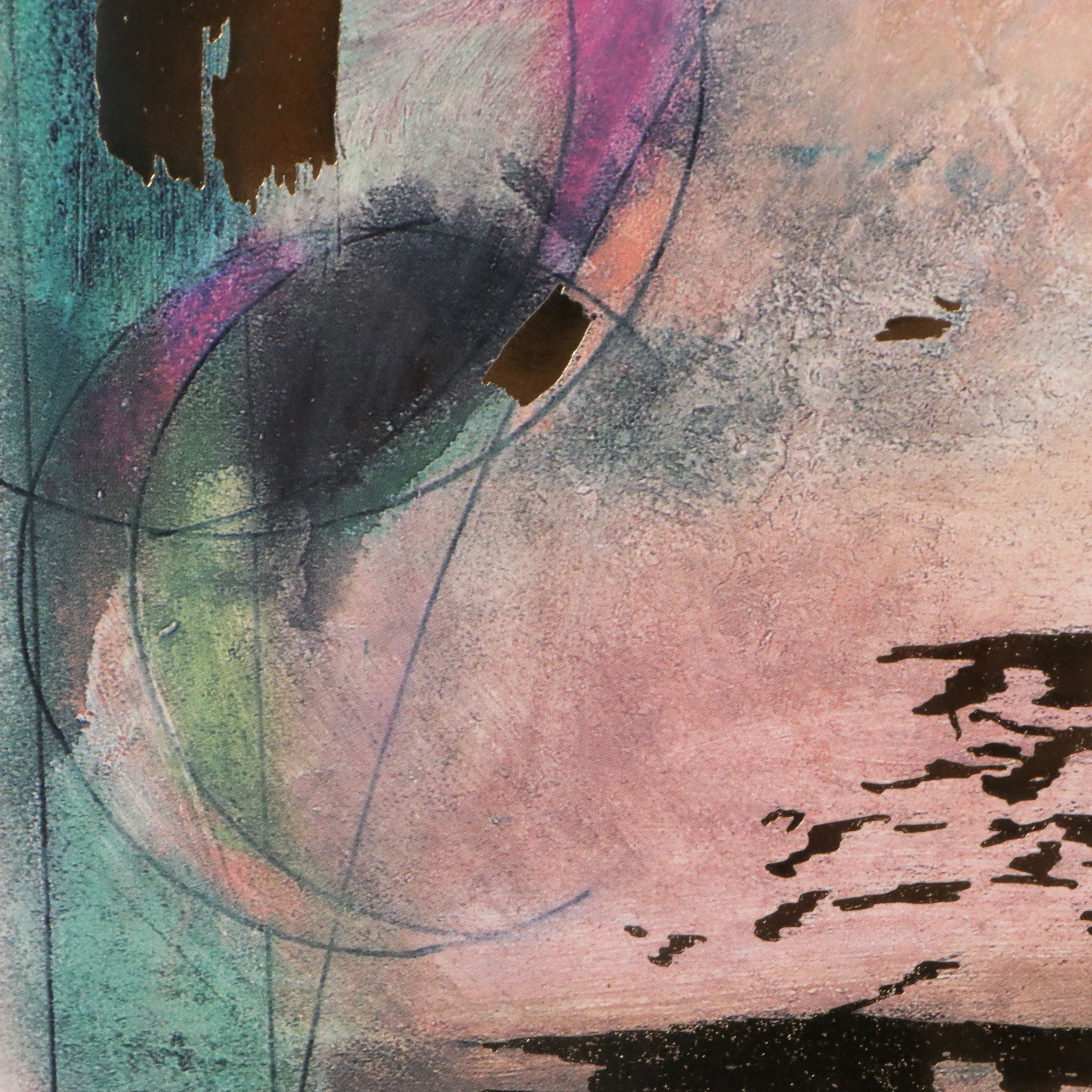 After Kathryn Henneman Abstract Offset Lithographs