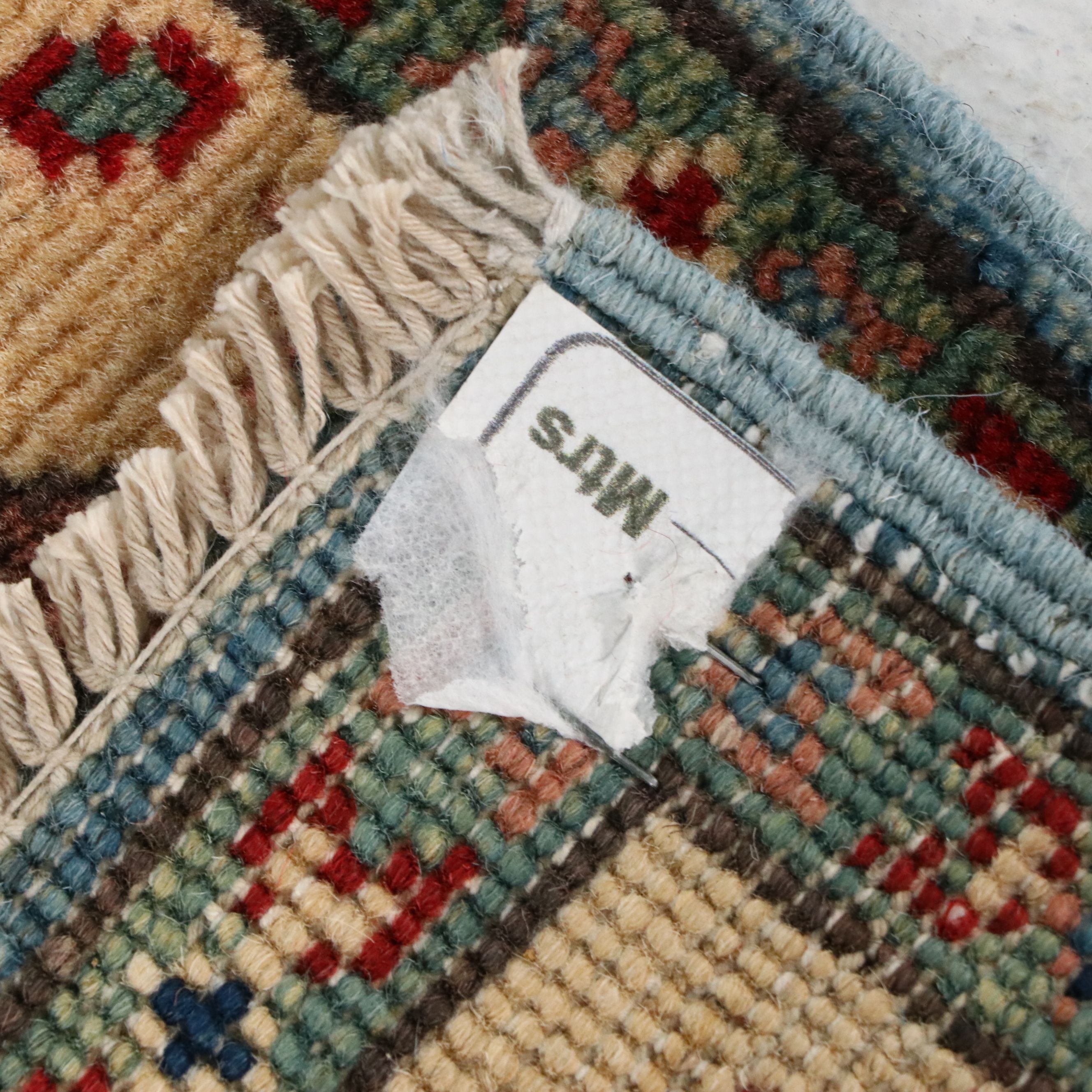 2' x 6'1 Hand-Knotted Afghan Kazak Carpet Runner