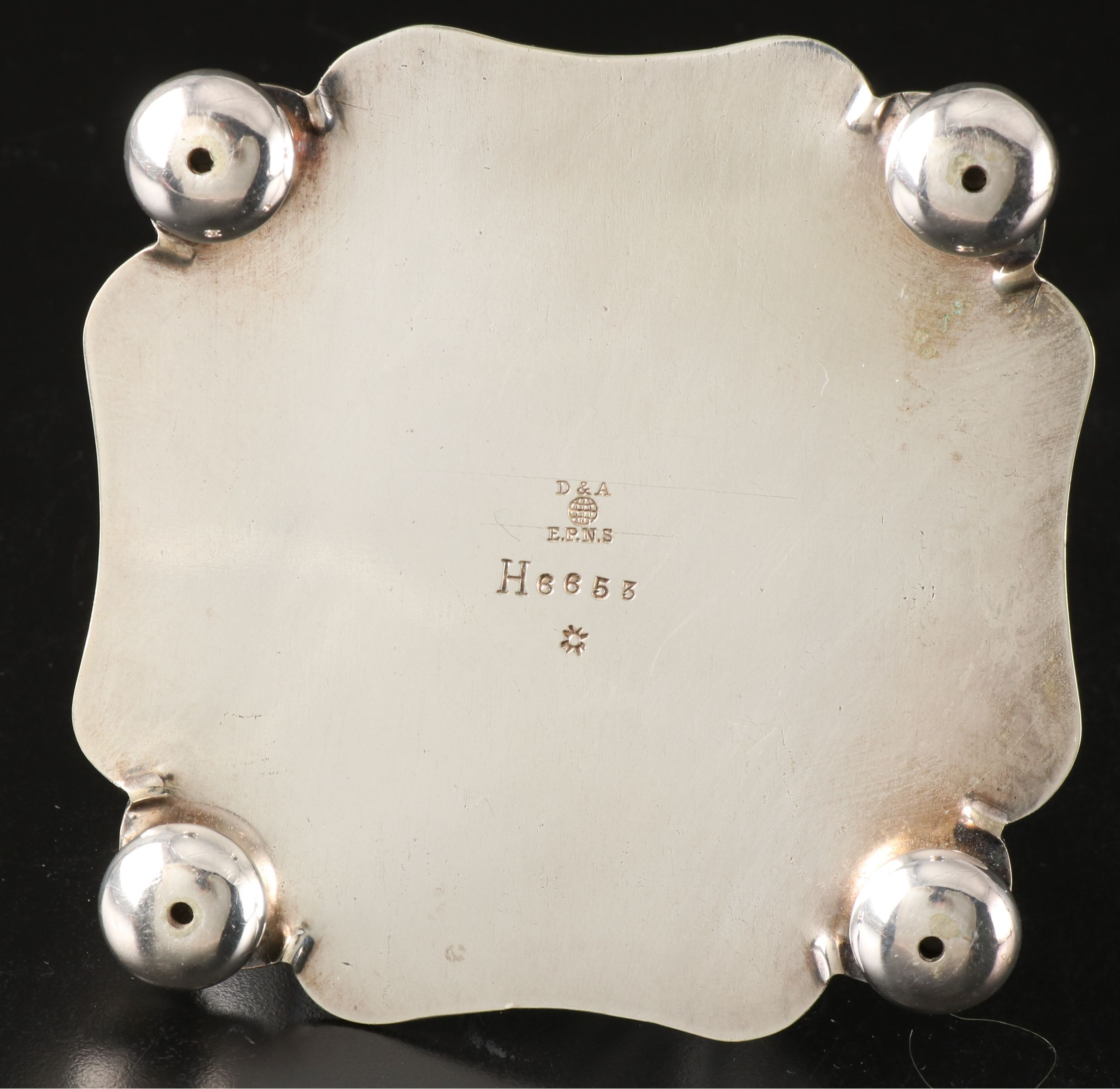 Daniel & Arter Server with Libbey Cut Crystal and Other Knife Rests and Server