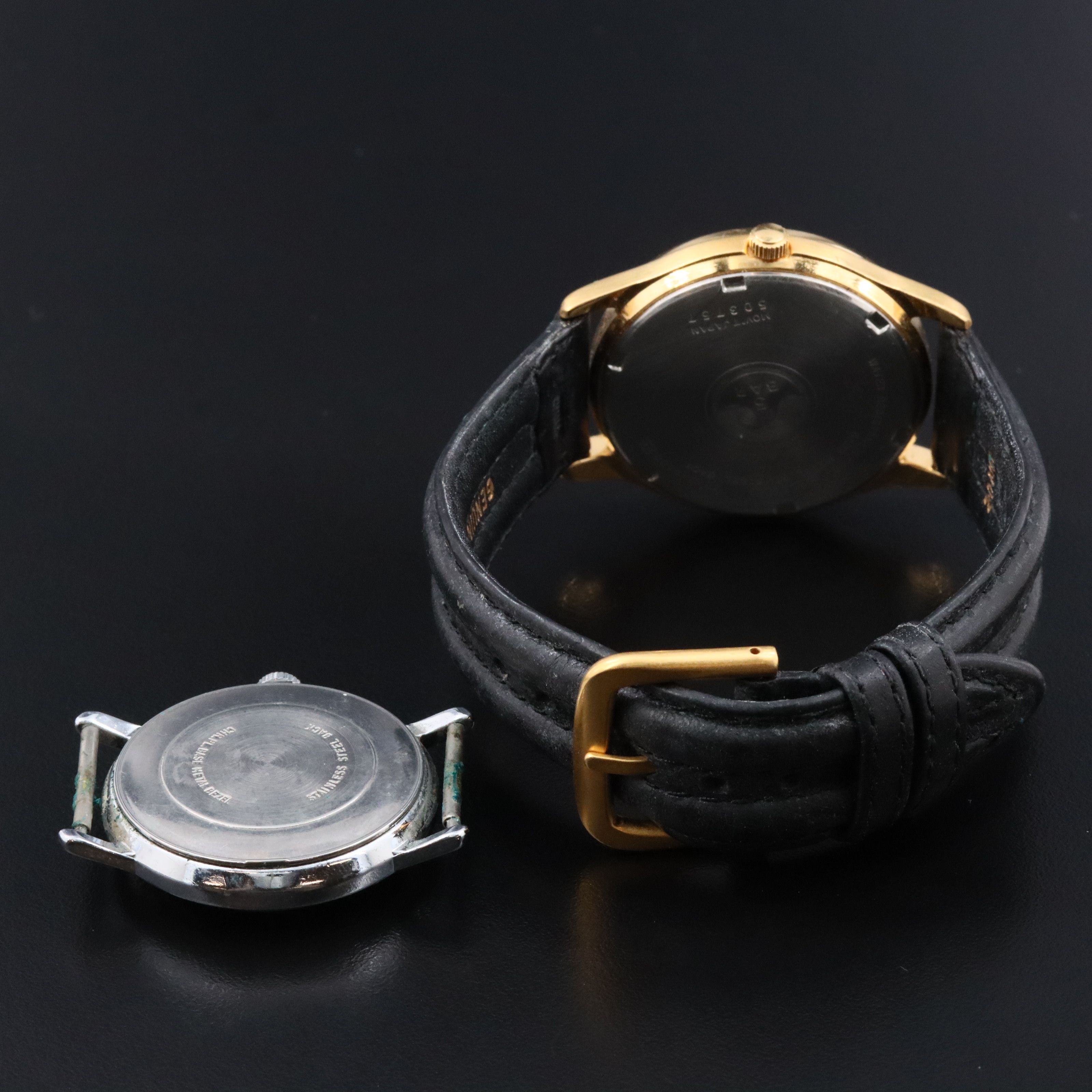 Disney and Seiko Mickey Mouse Quartz/Stem Wind Watches