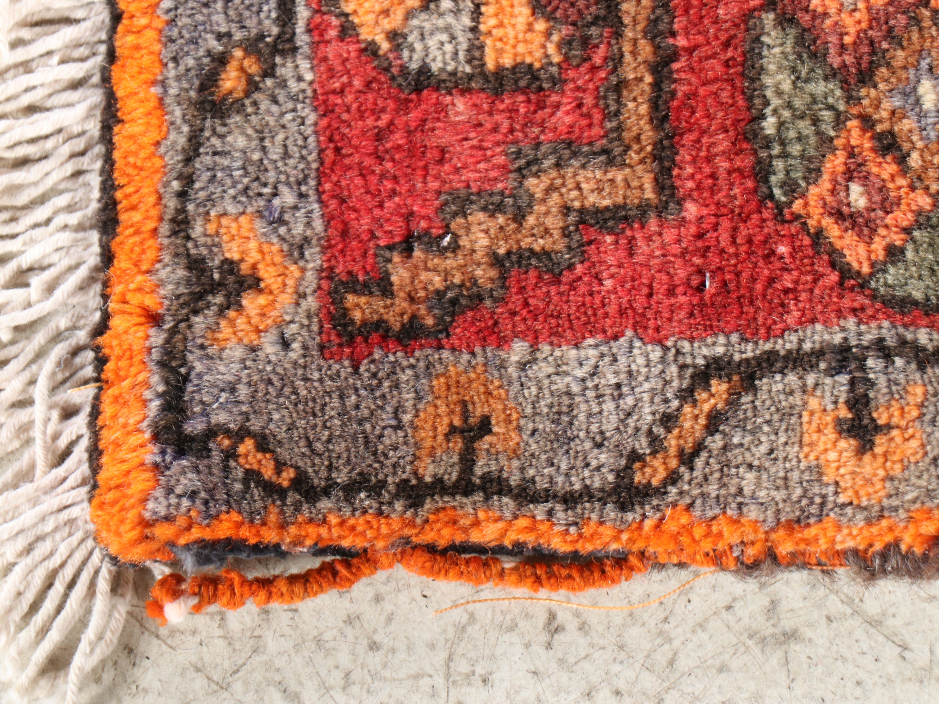 4'11 x 7'3 Hand-Knotted Persian Hamadan "Mosul" Area Rug