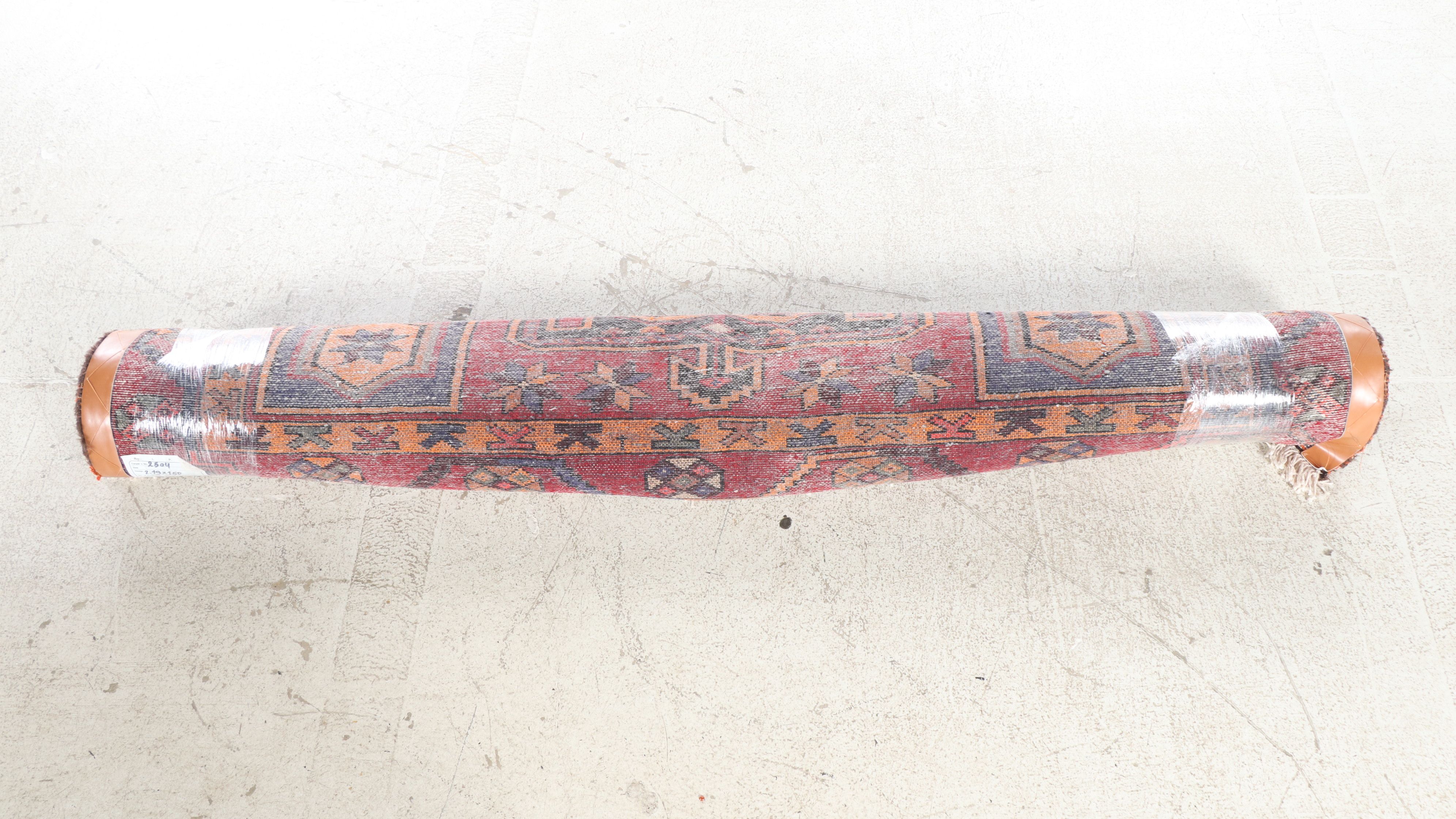 4'11 x 7'3 Hand-Knotted Persian Hamadan "Mosul" Area Rug