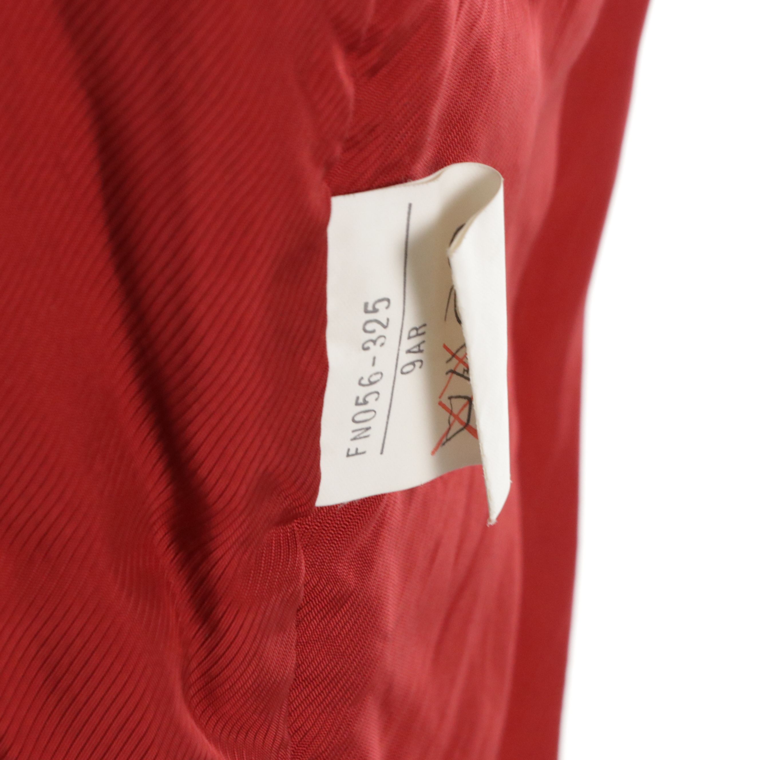 Burberrys Vintage Red Wool and Cashmere Coat