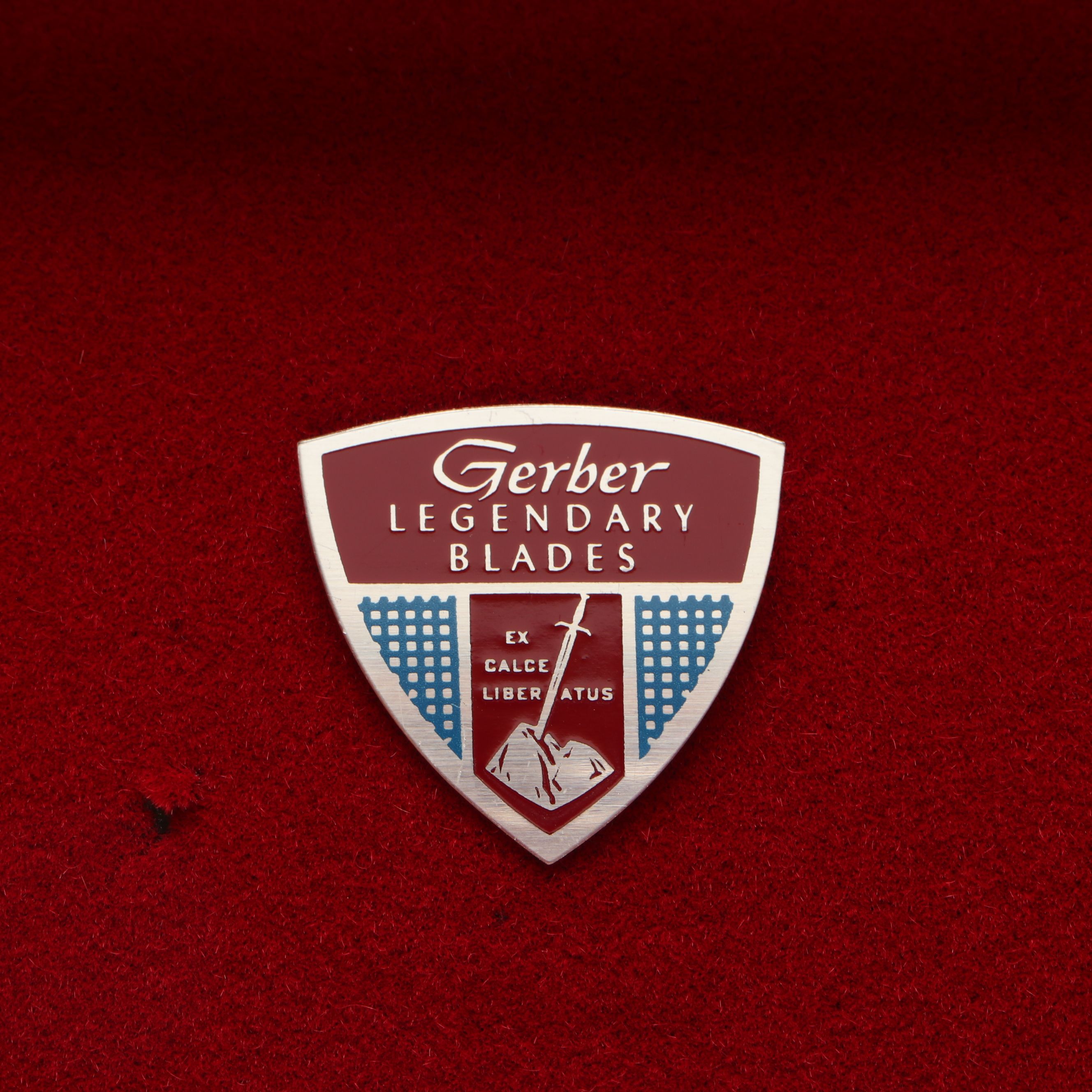 Gerber "Miming" Stainless Steel Dinner Knives with Walnut Case, 1960s