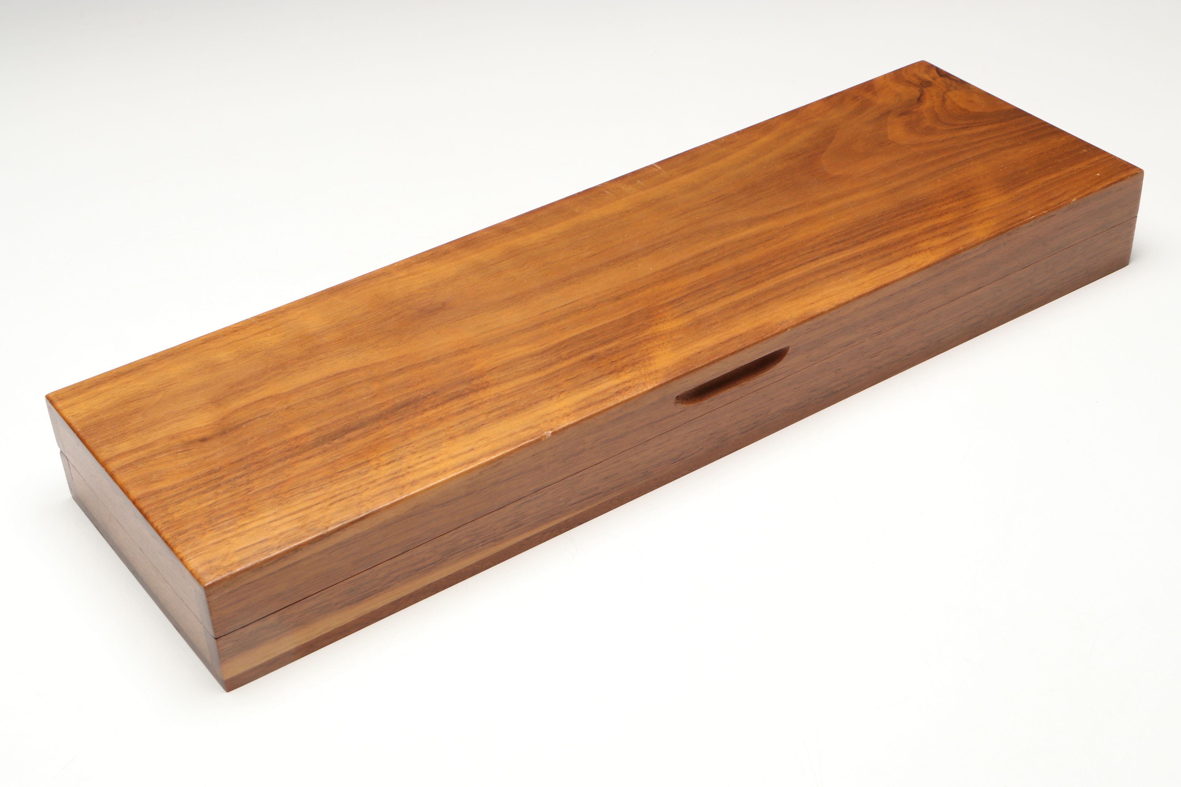 Gerber "Miming" Stainless Steel Dinner Knives with Walnut Case, 1960s