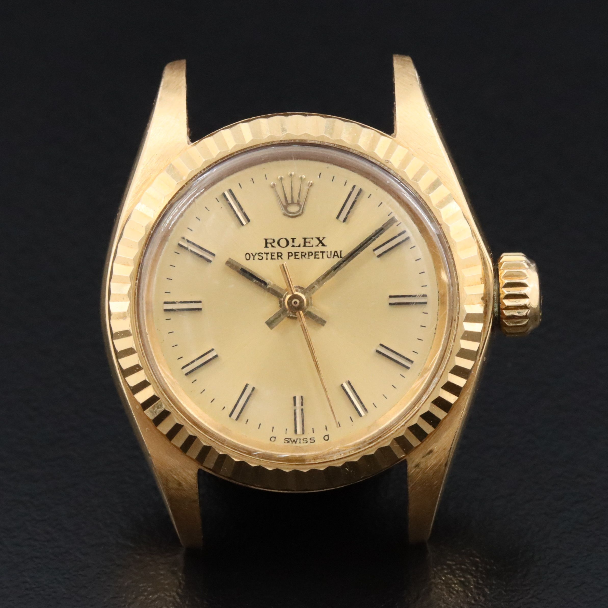 1971 Rolex Oyster Perpetual Sigma Dial 18K Automatic Ref. 6718 Watch
