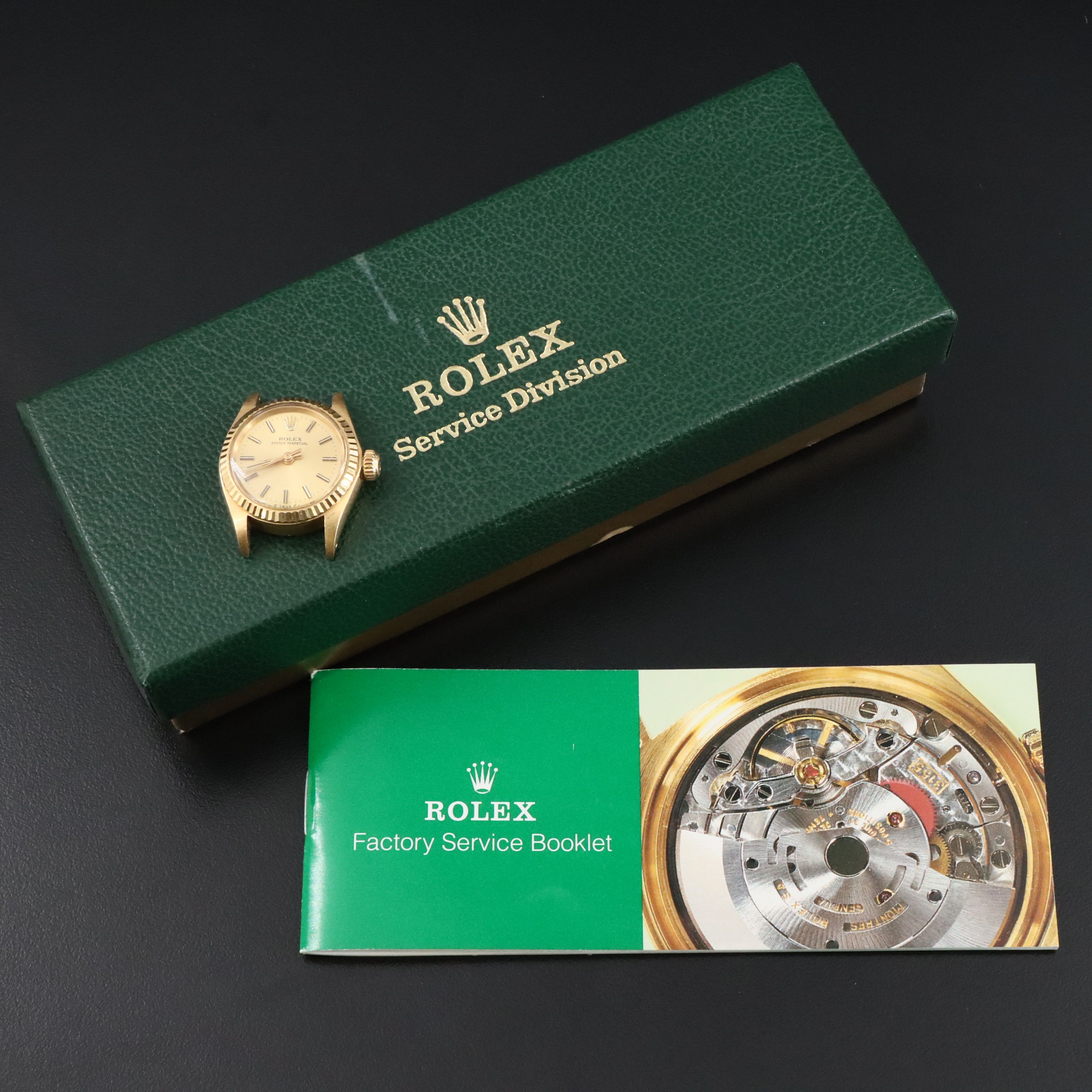 1971 Rolex Oyster Perpetual Sigma Dial 18K Automatic Ref. 6718 Watch