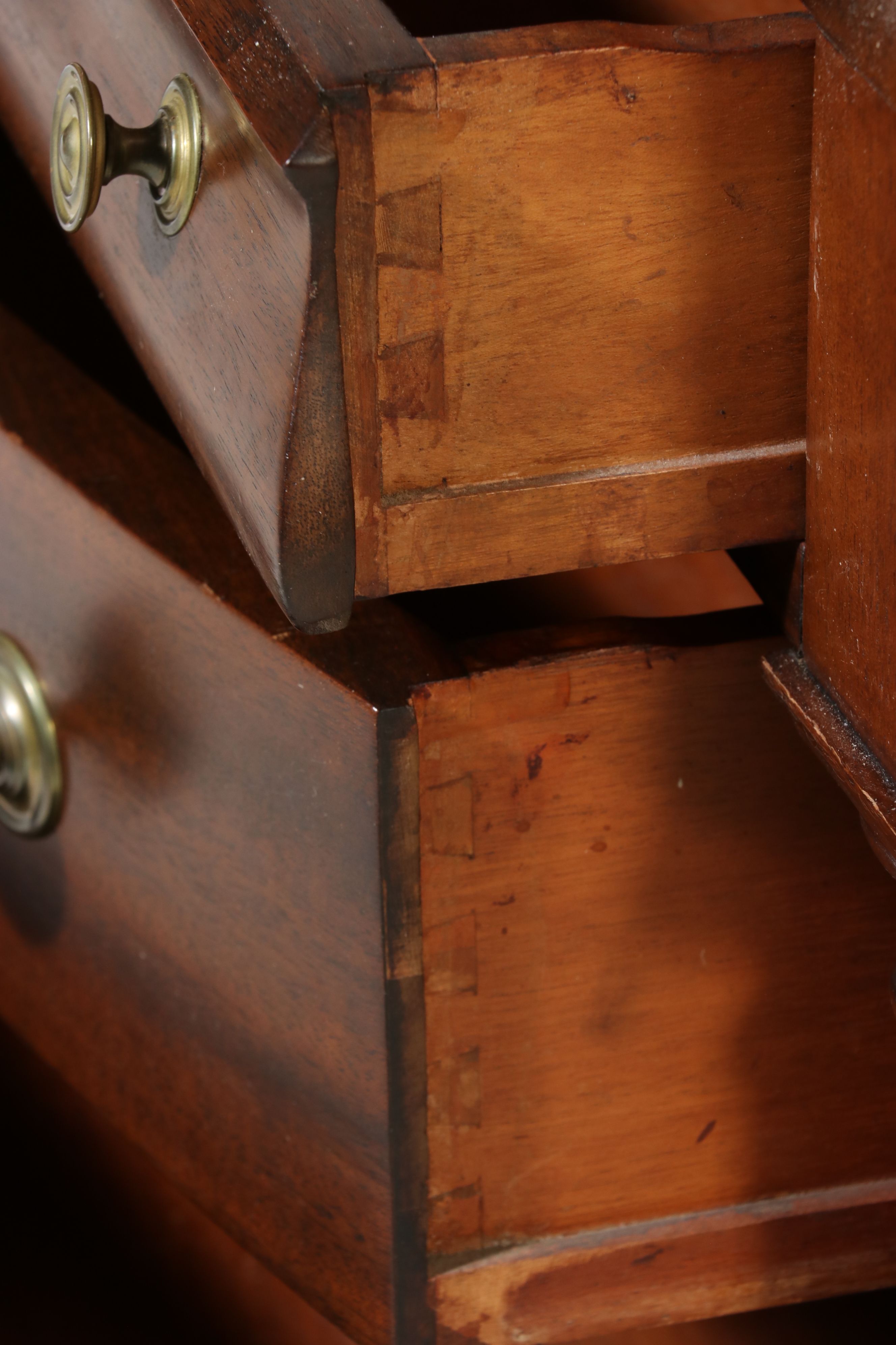 American Empire Style Mahogany Slant-Front Desk, Late 19th/ Early 20th Century