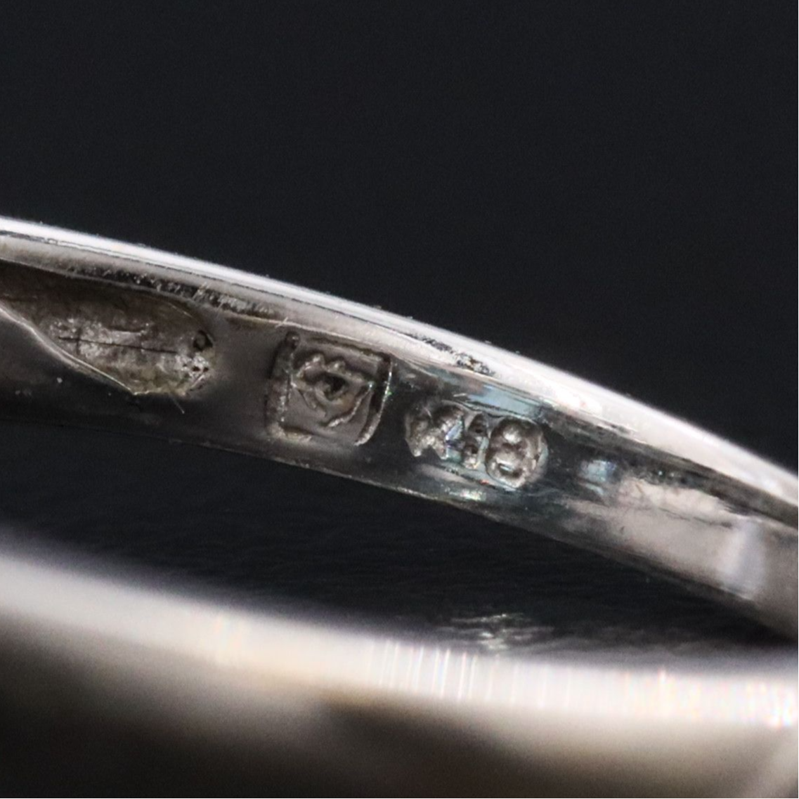 18K Topaz and Diamond Ring