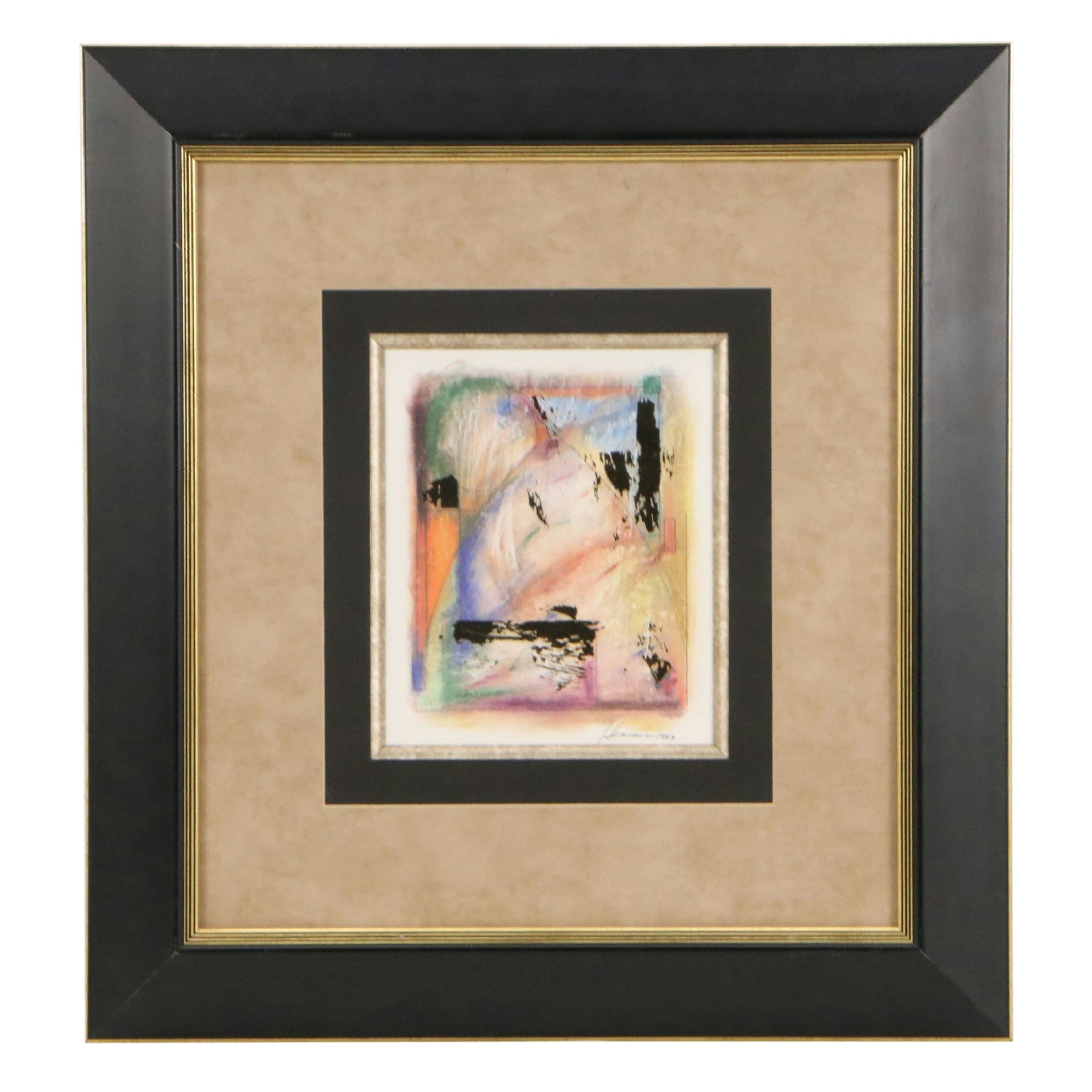 After Kathryn Henneman Abstract Offset Lithographs