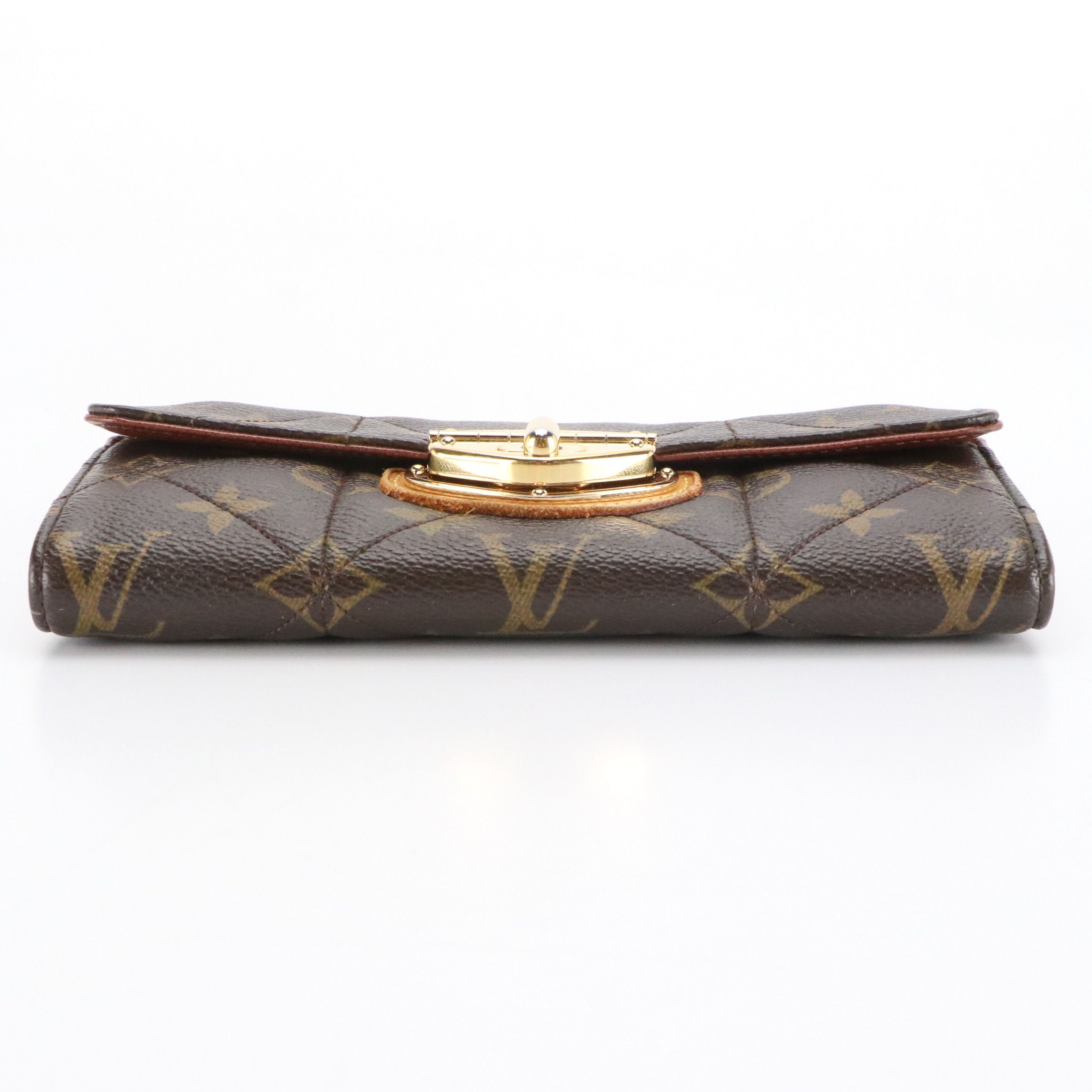 Louis Vuitton Sarah Wallet in Monogram Étoile Quilted Canvas, With Box