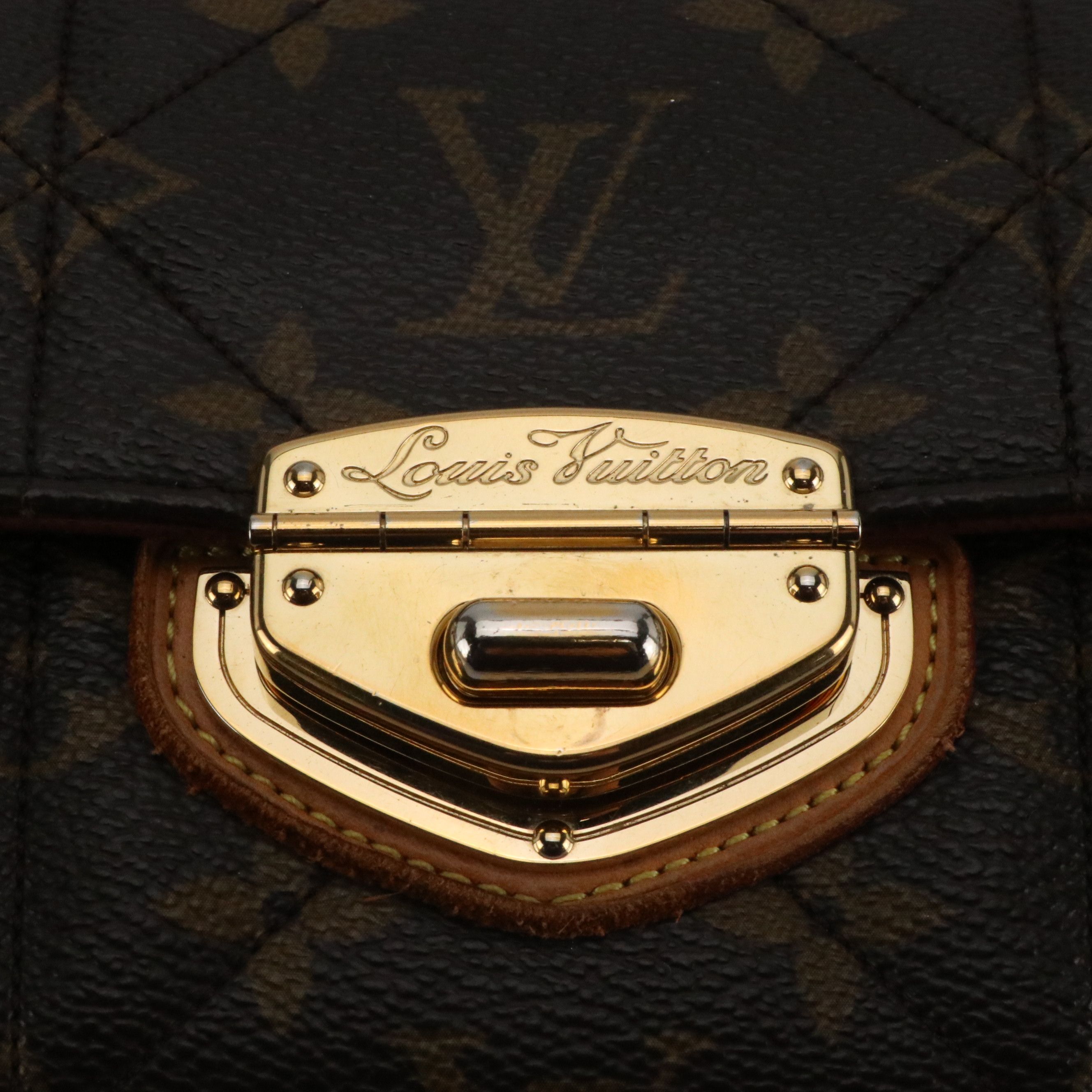 Louis Vuitton Sarah Wallet in Monogram Étoile Quilted Canvas, With Box