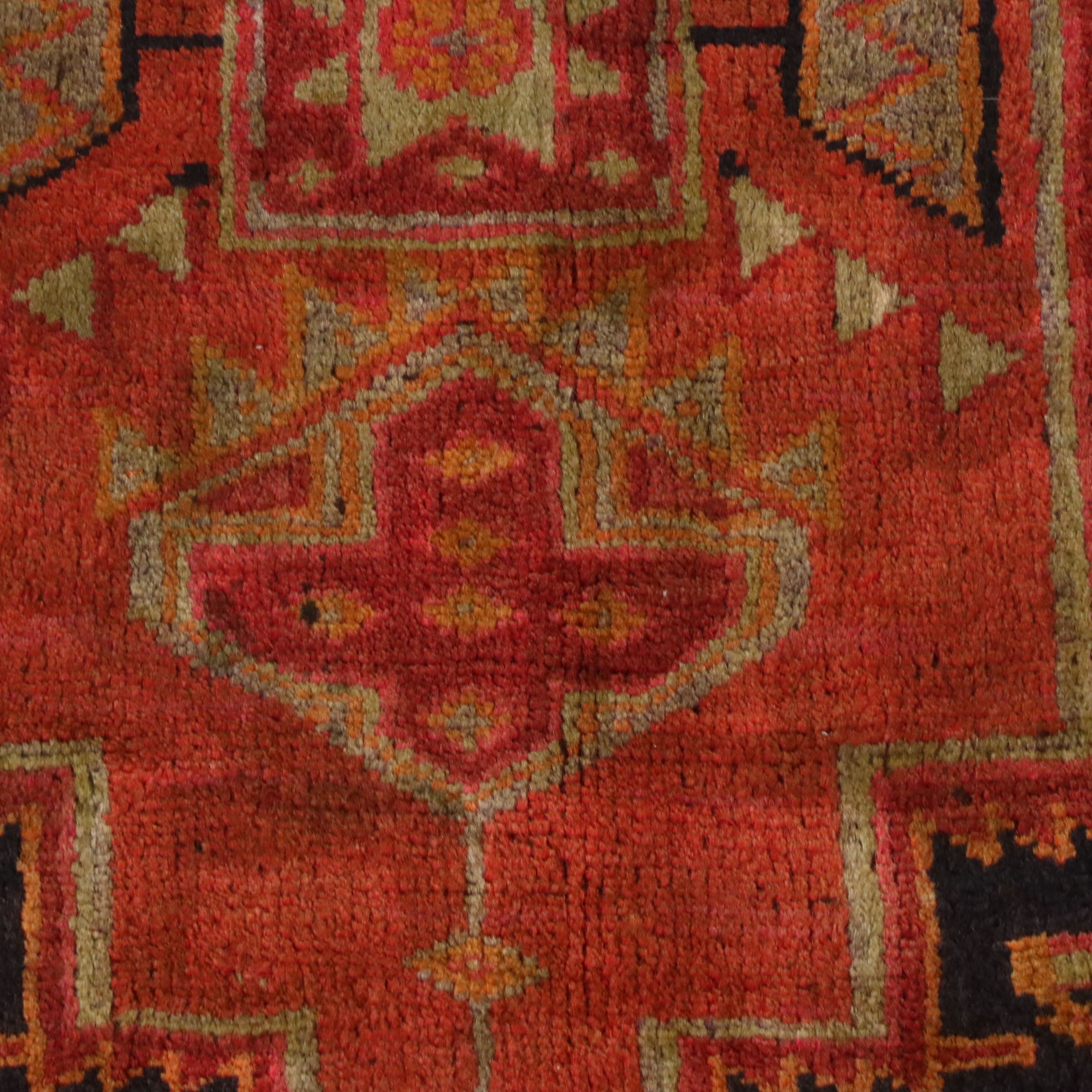 3'7 x 11'6 Hand-Knotted Persian Kurdish Long Rug