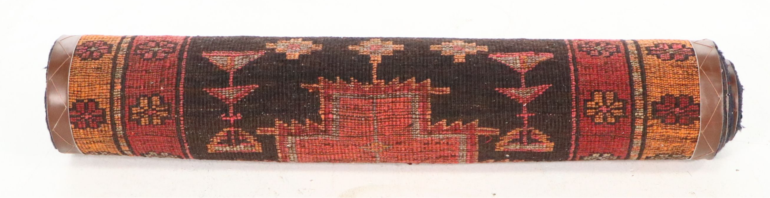 3'7 x 11'6 Hand-Knotted Persian Kurdish Long Rug