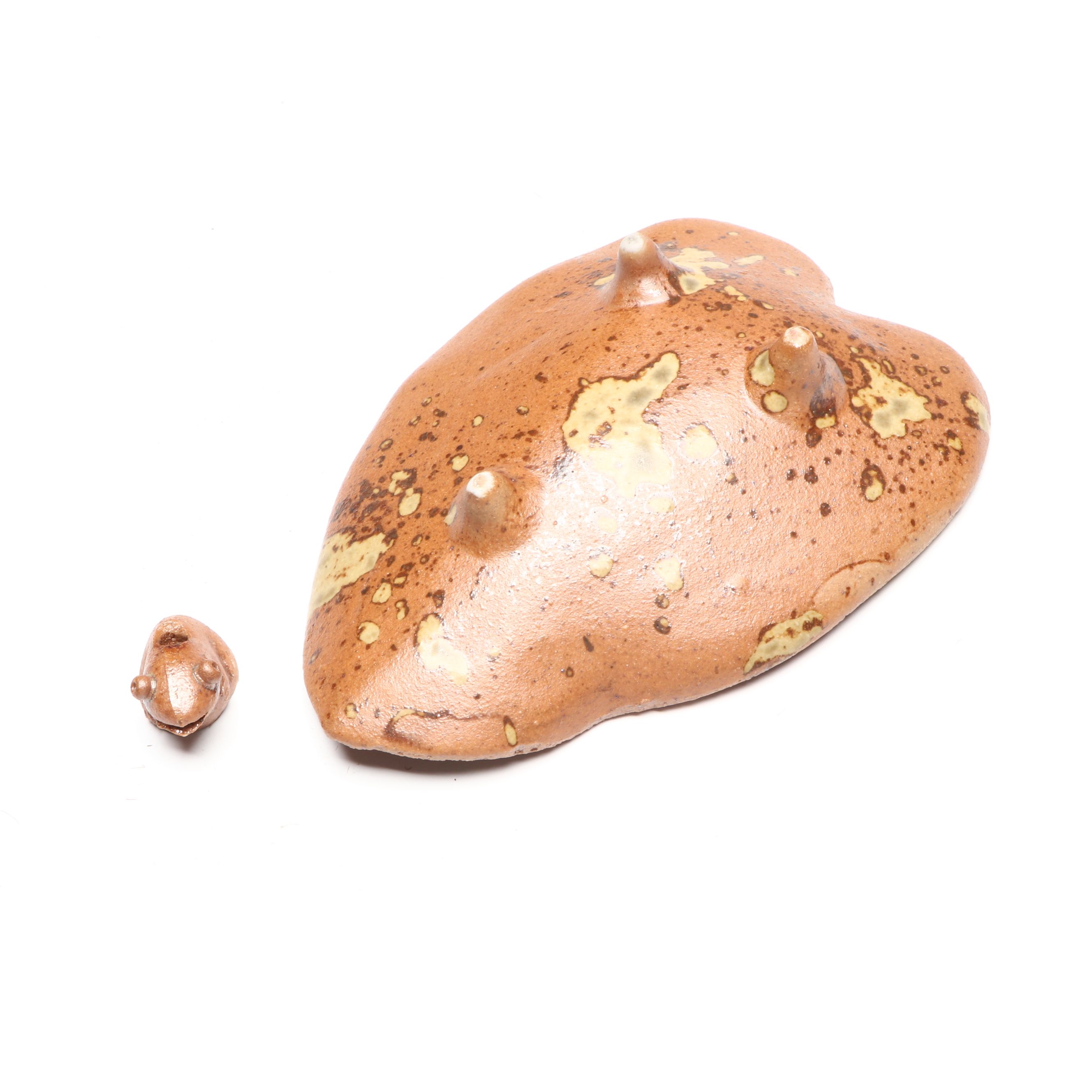 Okugawa Pottery Co. Japanese Ceramic Dishes with Incense Burner and Wind Bell