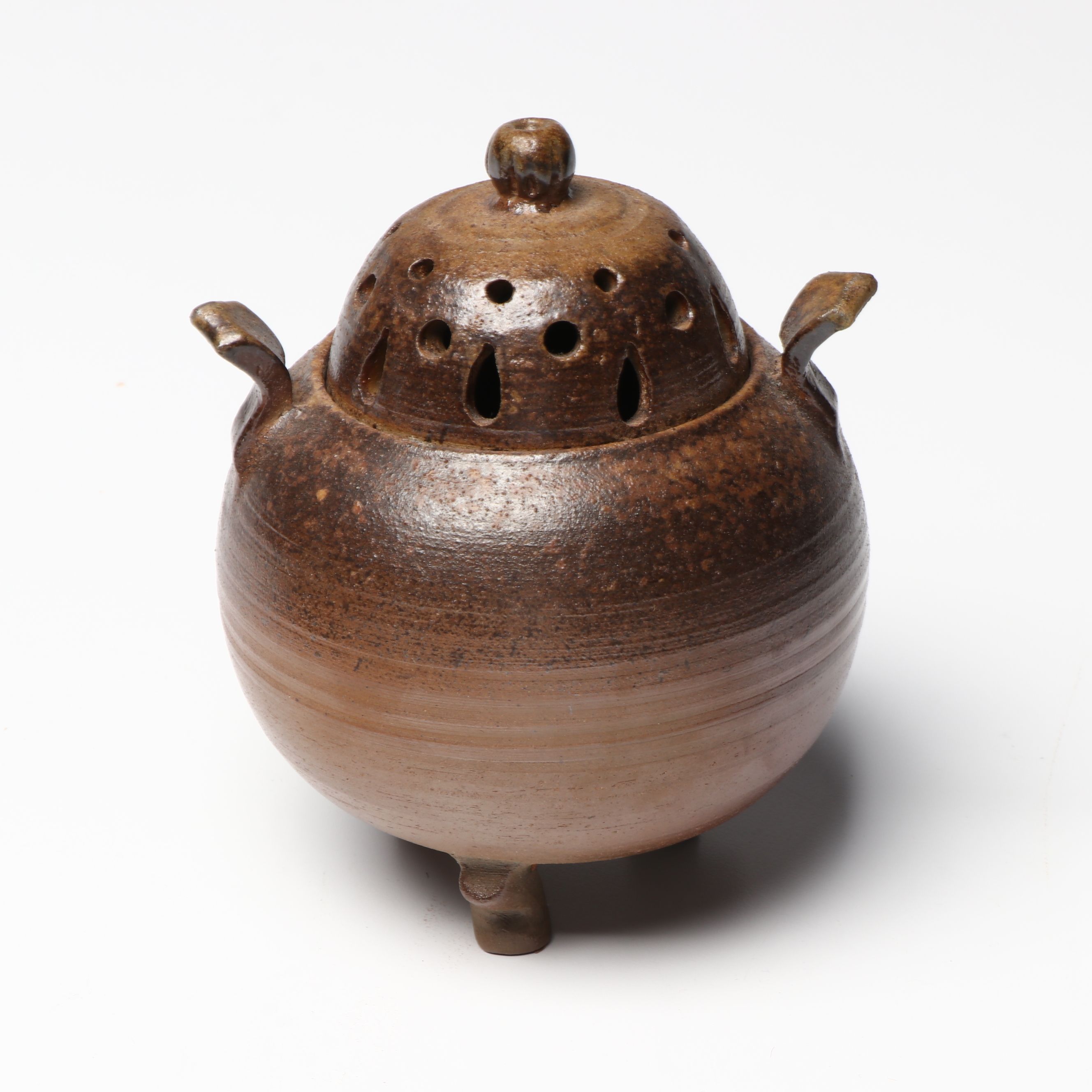 Okugawa Pottery Co. Japanese Ceramic Dishes with Incense Burner and Wind Bell