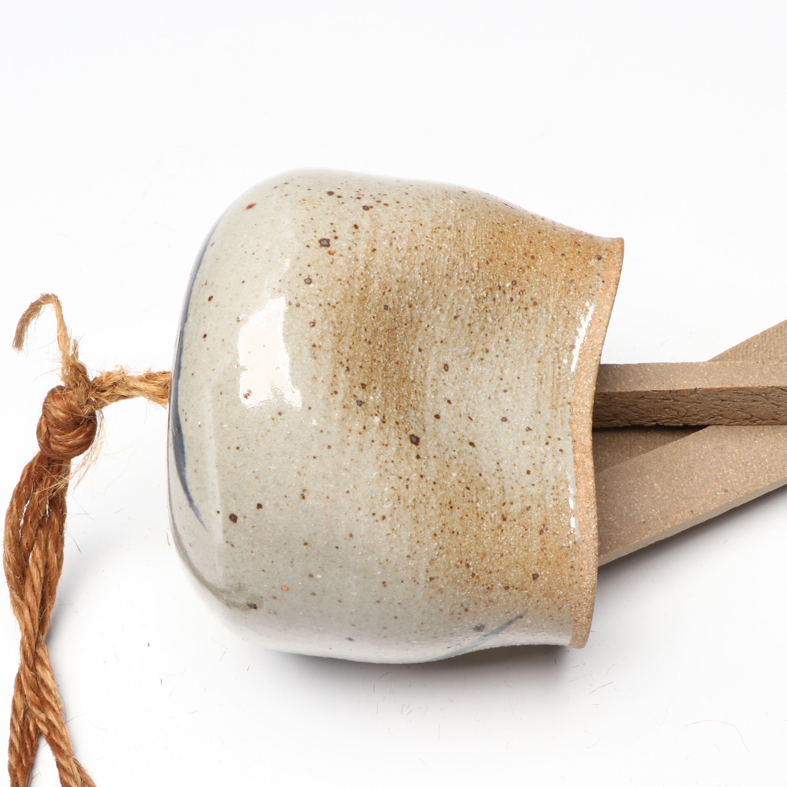 Okugawa Pottery Co. Japanese Ceramic Dishes with Incense Burner and Wind Bell