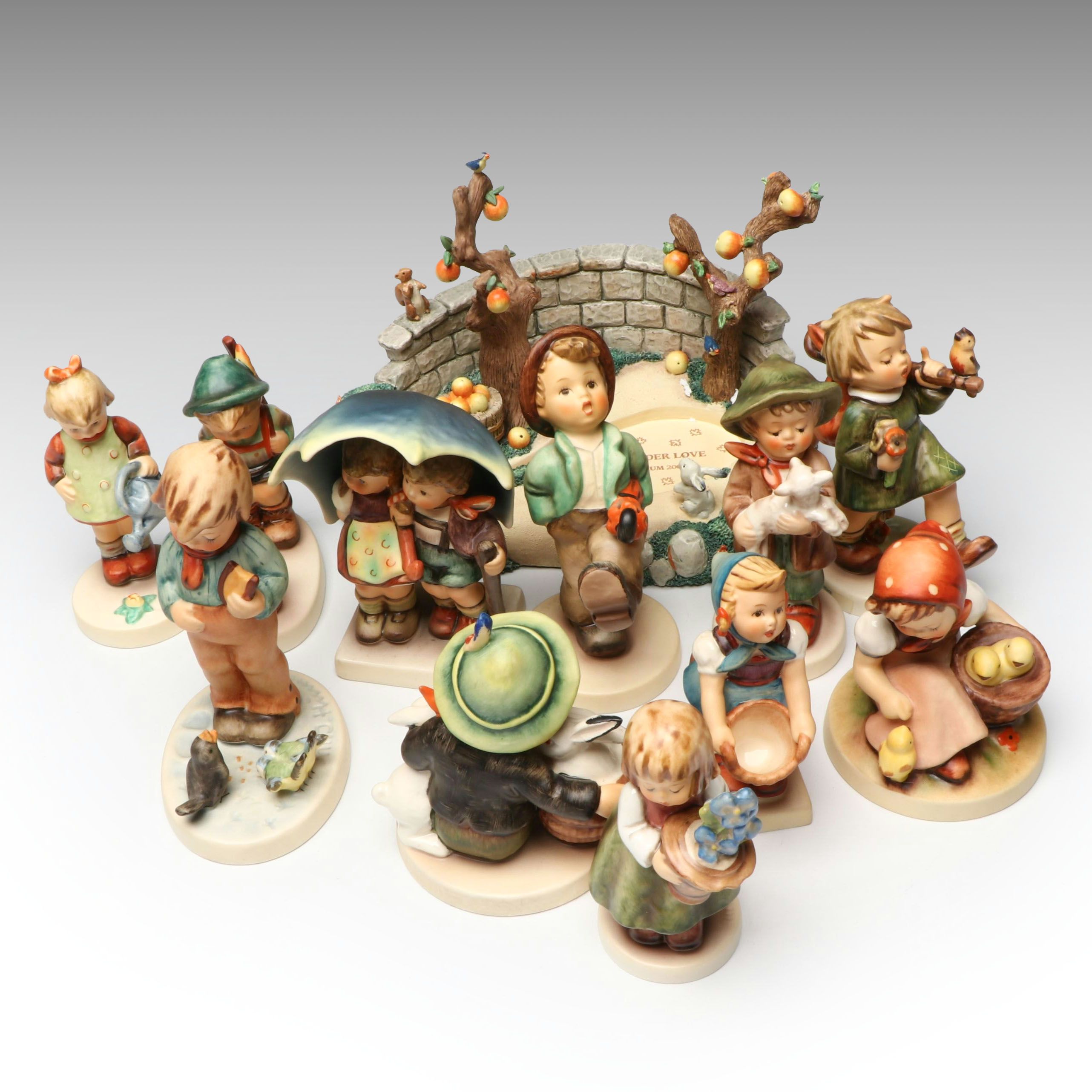 Goebel "Playmates" and More Hummel Porcelain Figurines