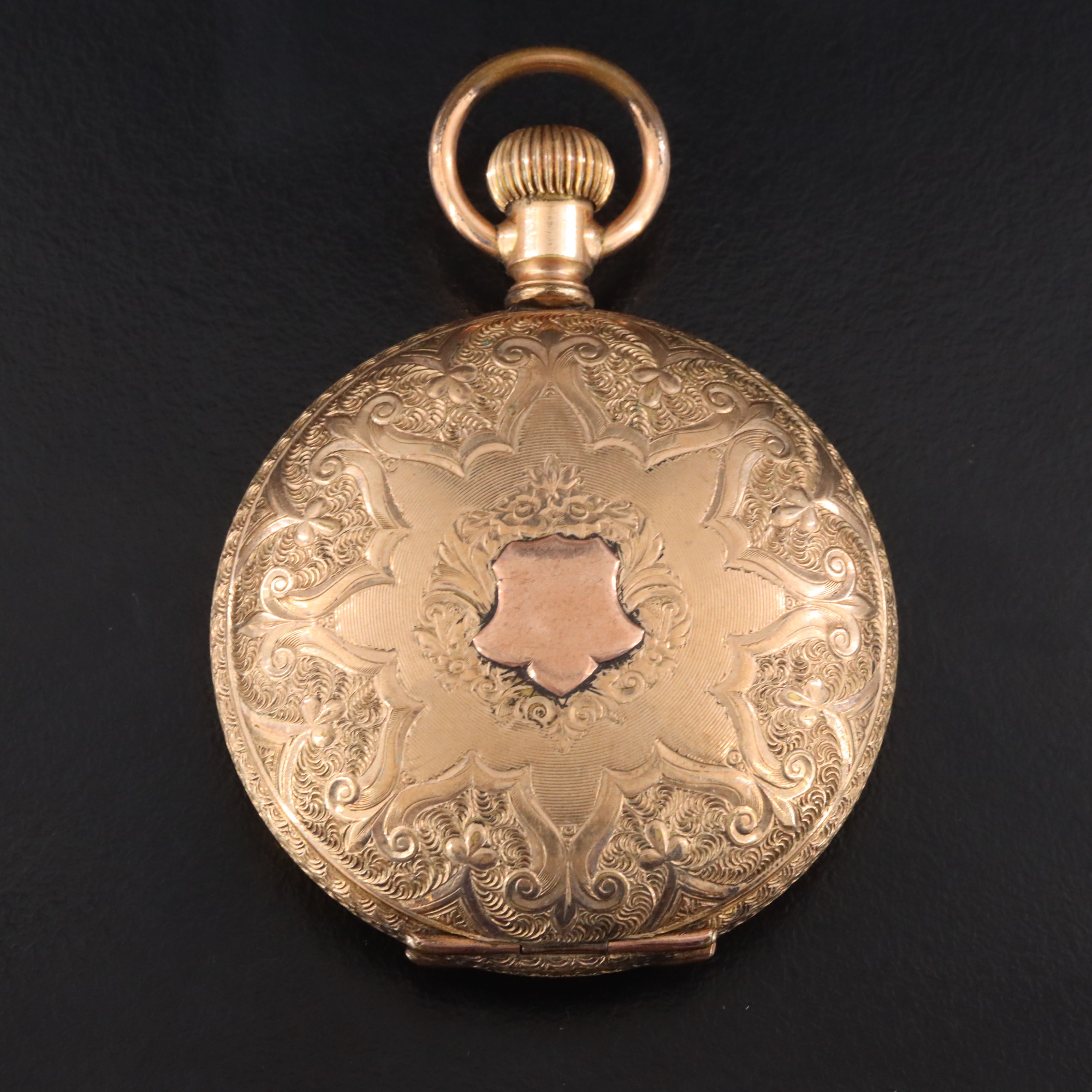 1894 New York Standard Gold Filled Hunting Case Pocket Watch