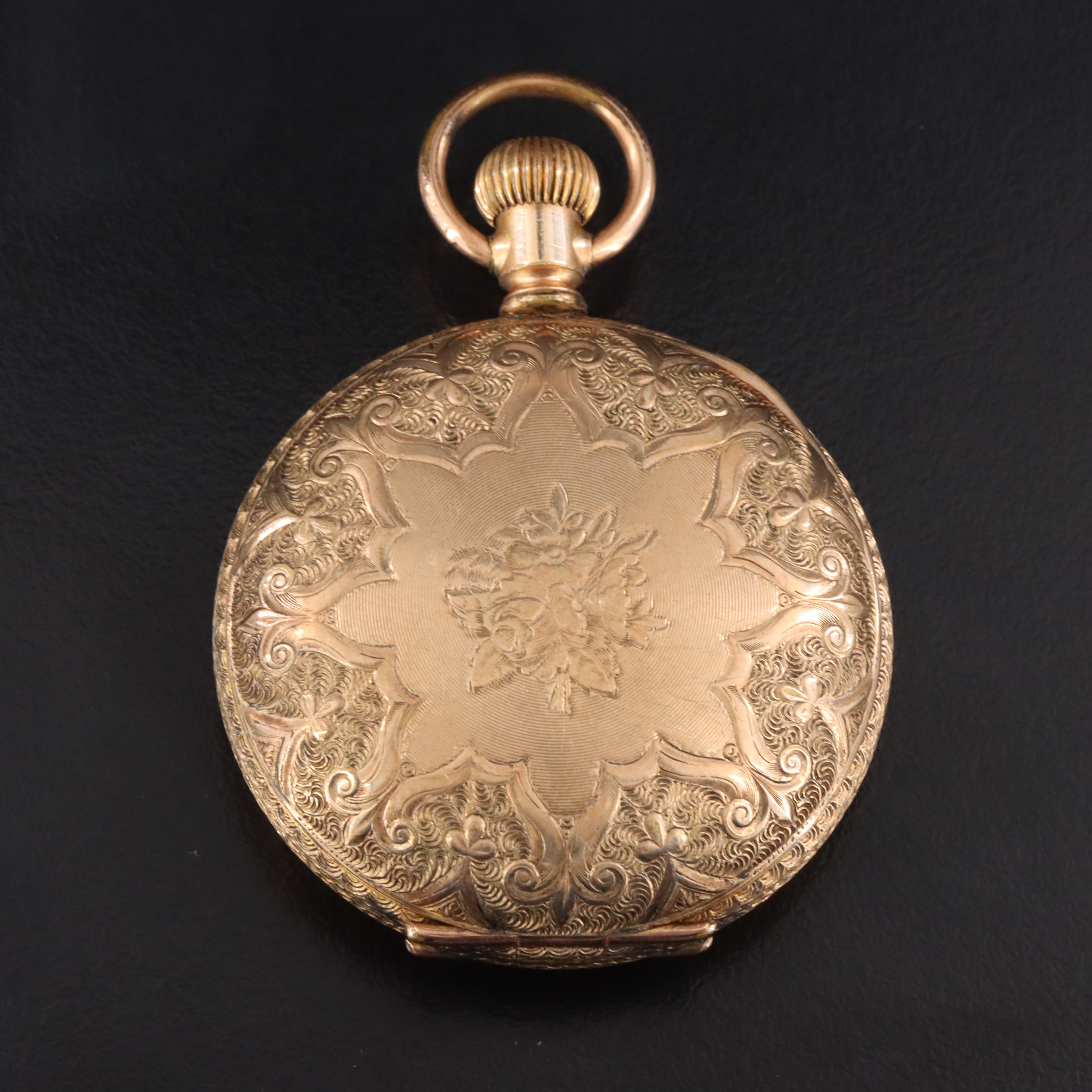 1894 New York Standard Gold Filled Hunting Case Pocket Watch