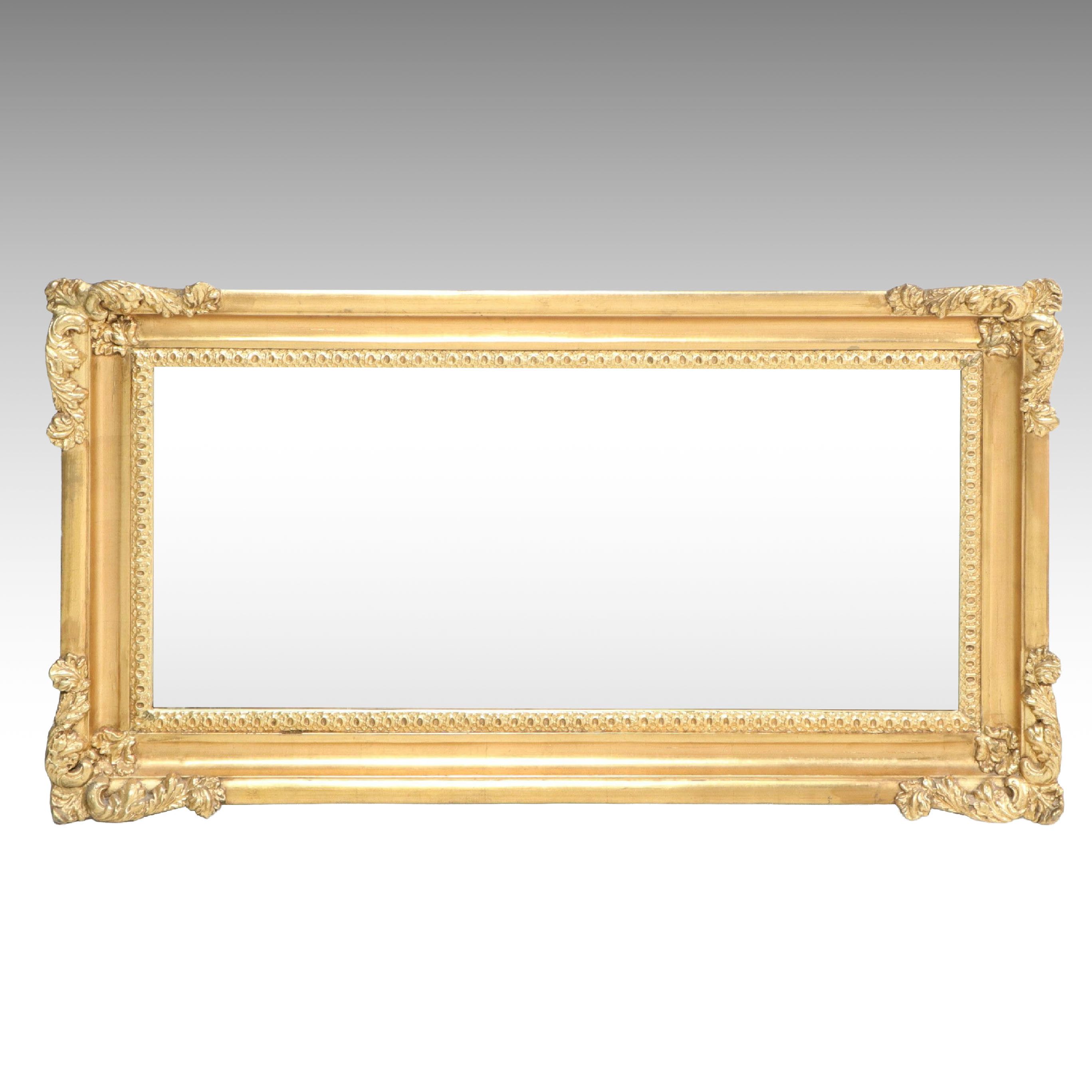 Baroque Style Giltwood Wall Mirror, Late 19th/Early 20th Century