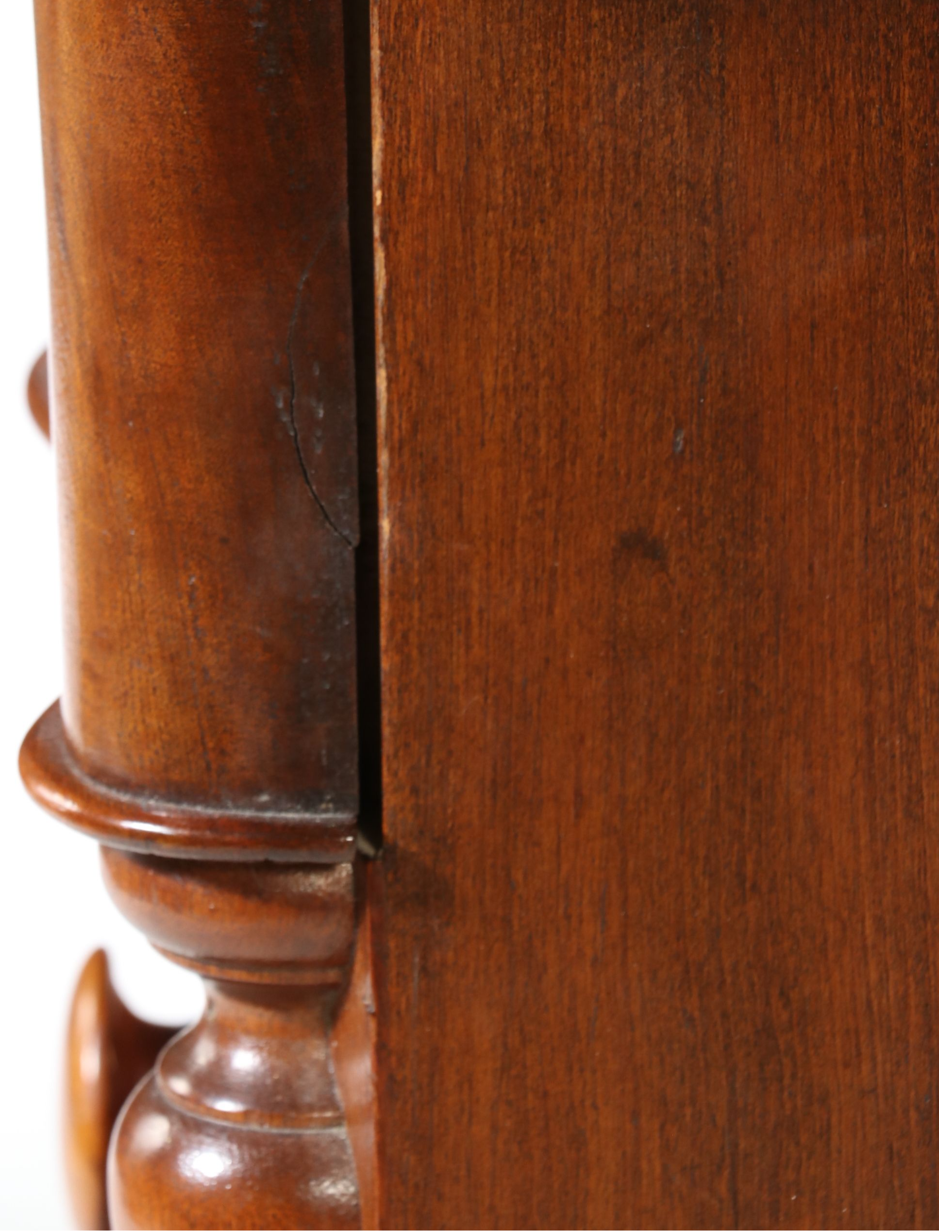 American Empire Mahogany and Cherry Chest of Drawers, Circa 1840
