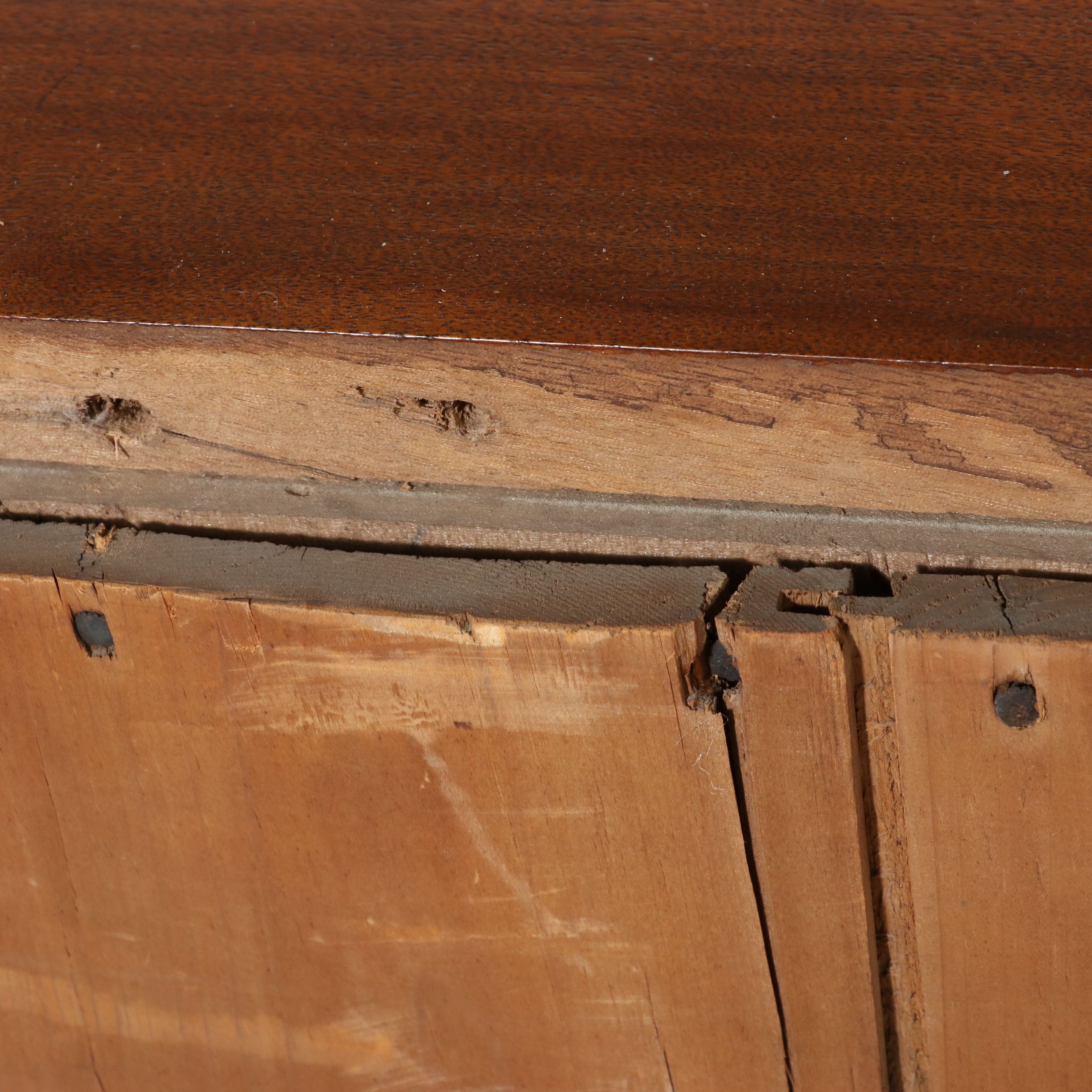 American Empire Mahogany and Cherry Chest of Drawers, Circa 1840