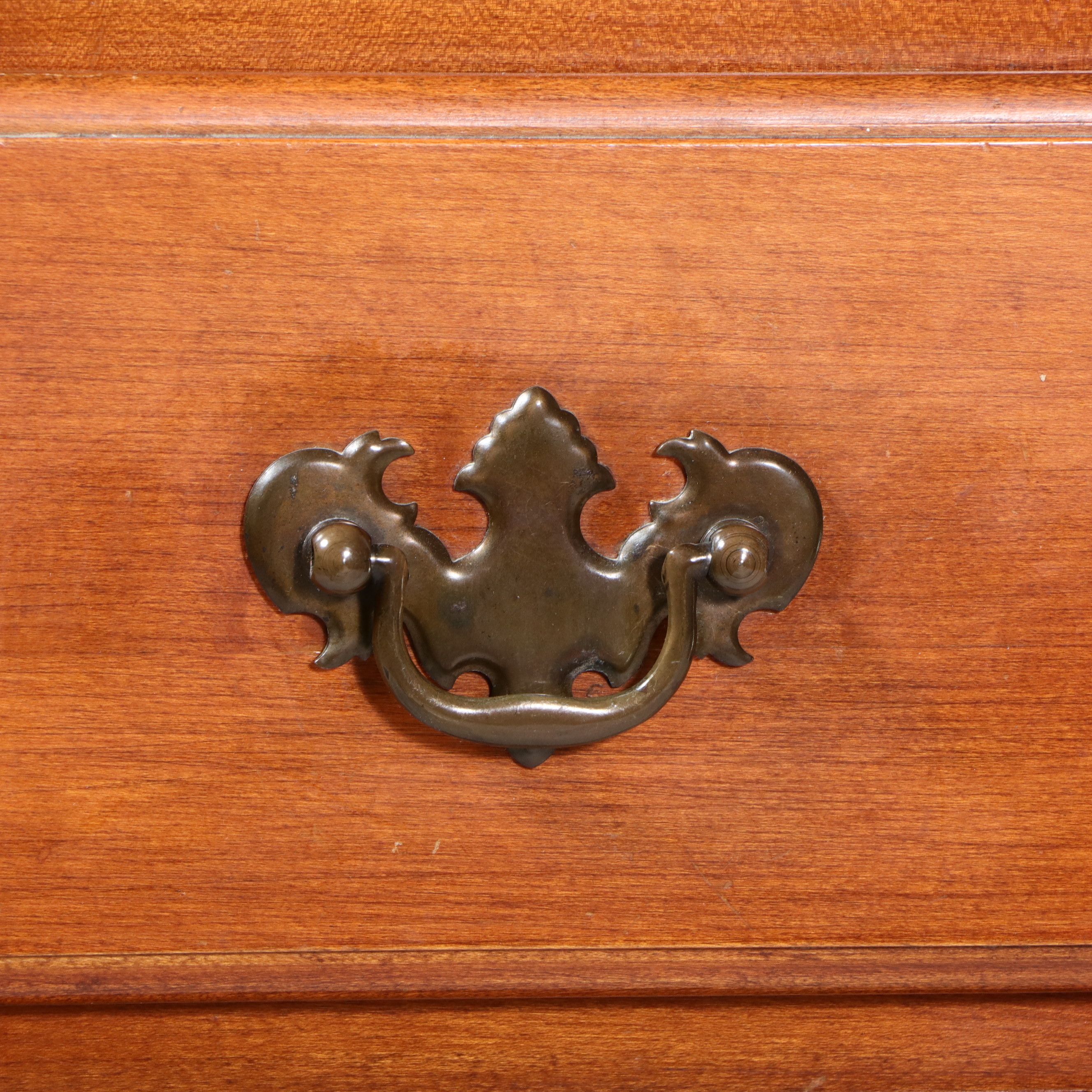 Colonial Revival Style Maple Chest-on-Chest, Mid-20th Century