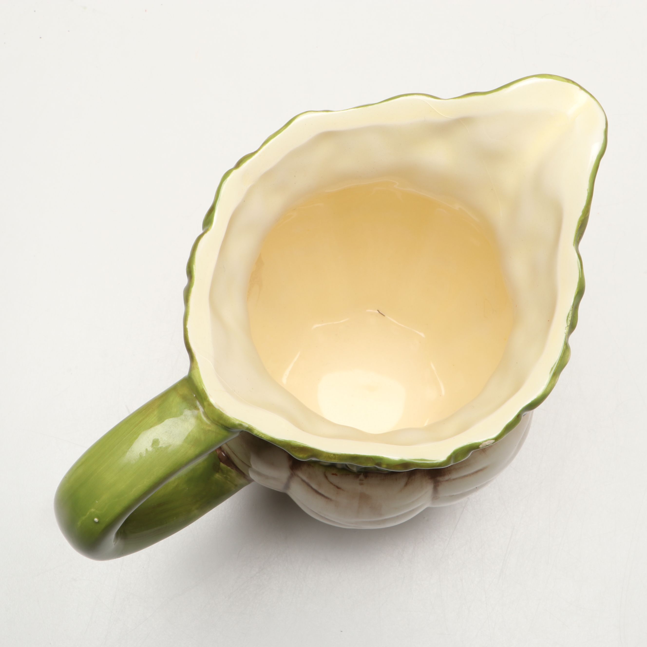 Decorative Pumpkins with Autumnal Transferware Plates