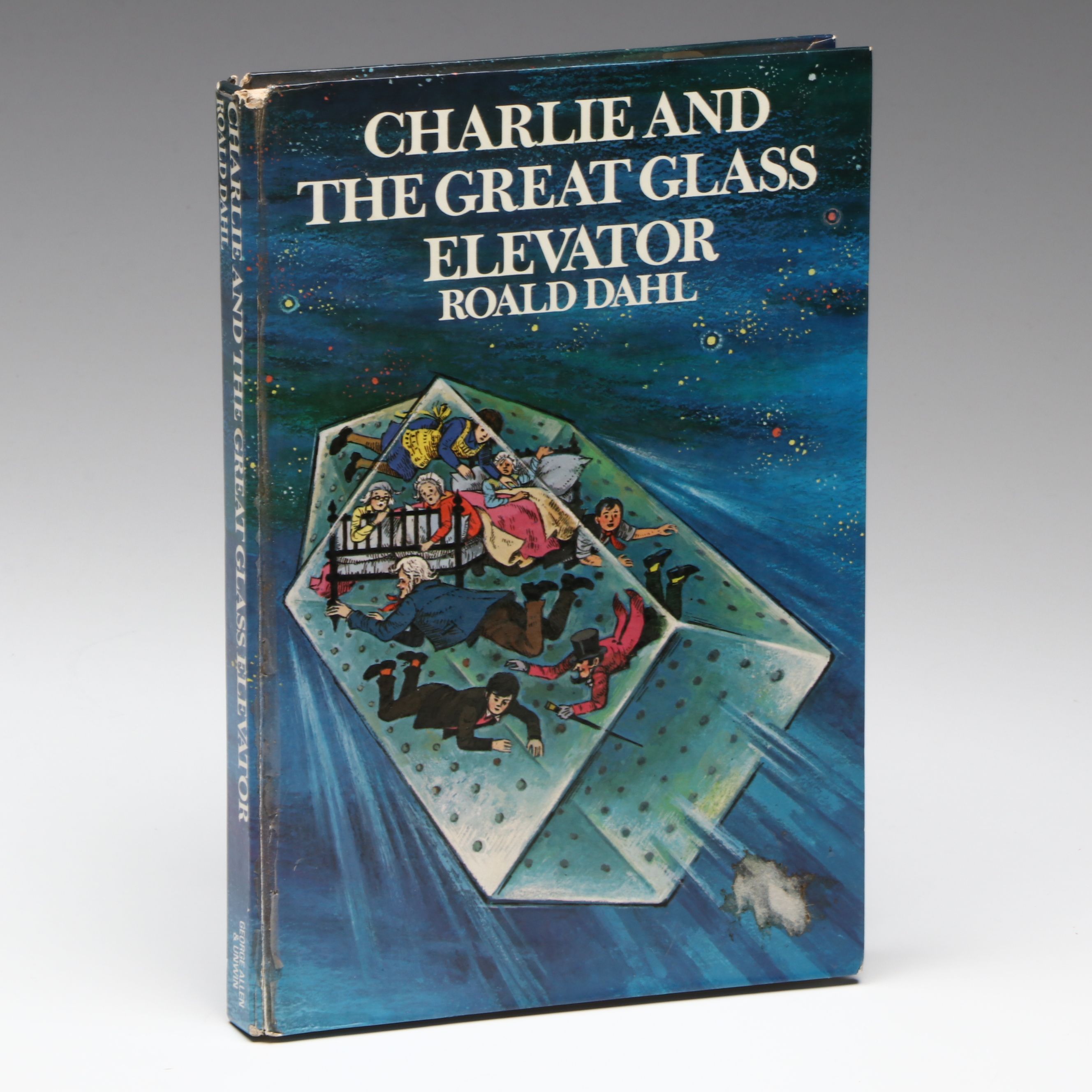 Second UK Impression "Charlie and the Great Glass Elevator" by Roald Dahl, 1973