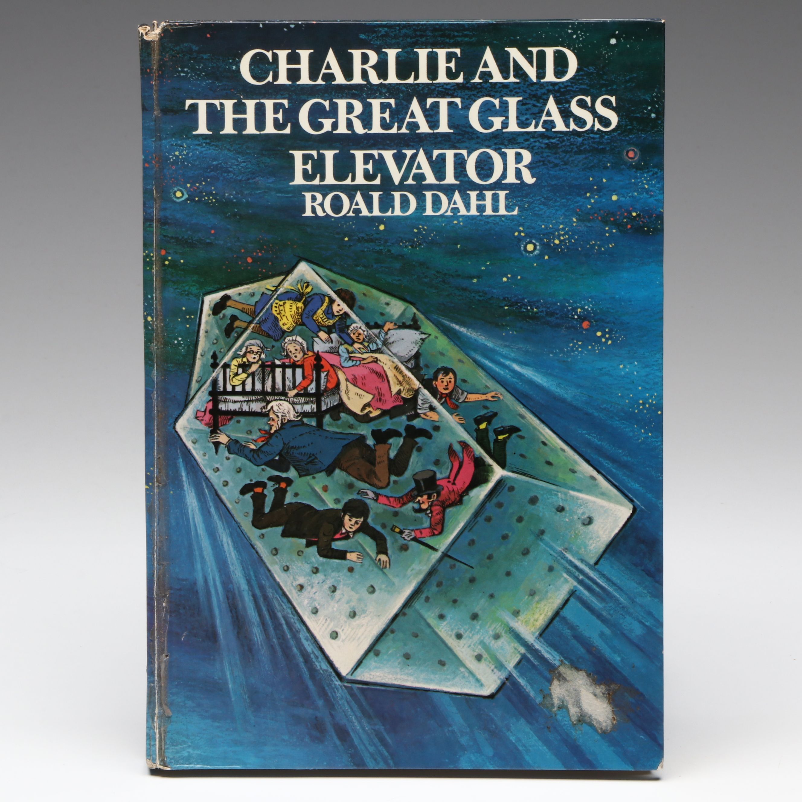 Second UK Impression "Charlie and the Great Glass Elevator" by Roald Dahl, 1973