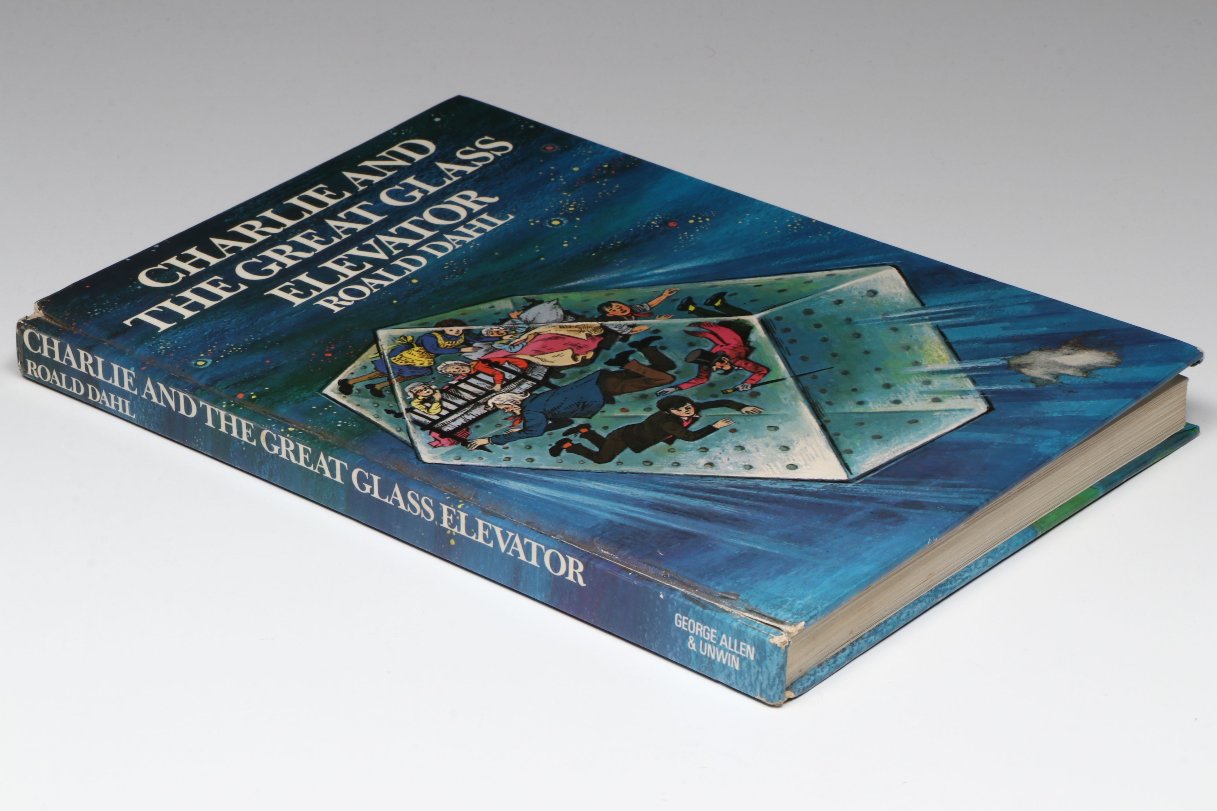 Second UK Impression "Charlie and the Great Glass Elevator" by Roald Dahl, 1973