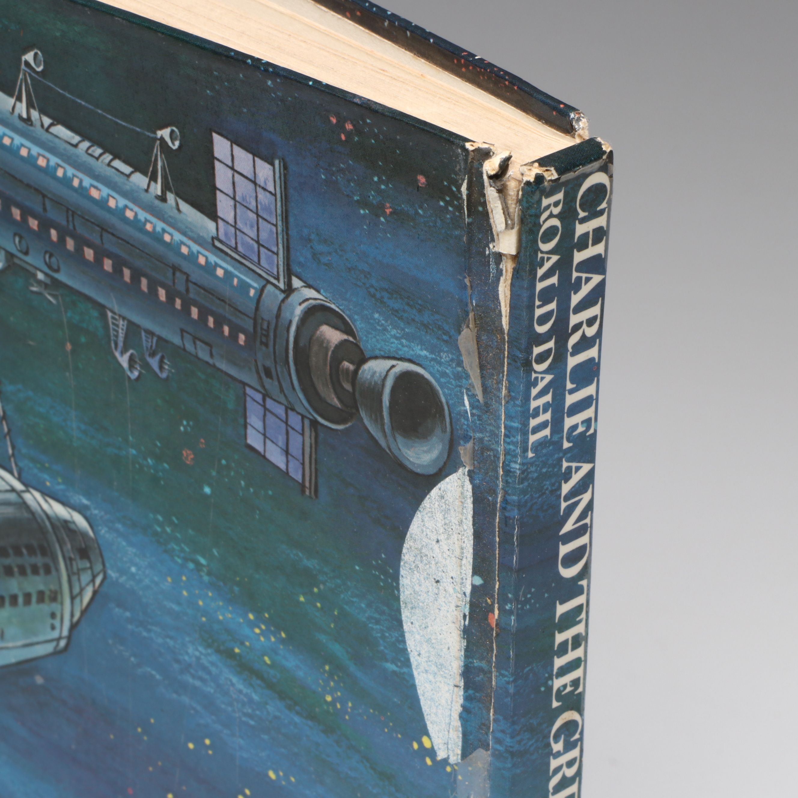 Second UK Impression "Charlie and the Great Glass Elevator" by Roald Dahl, 1973